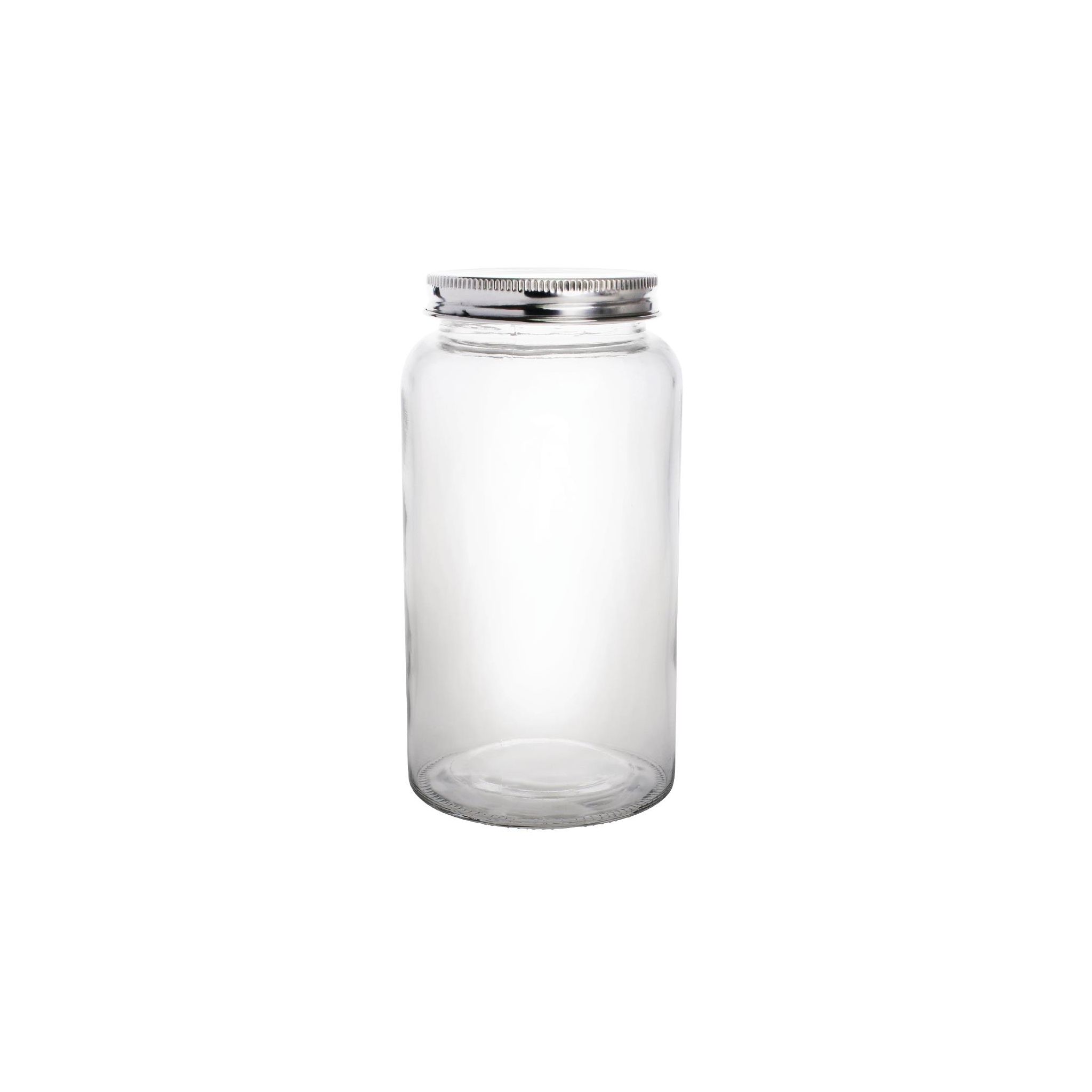 Vogue CP084 Glass Screw Top Preserving Jars 800ml (Pack of 6)
