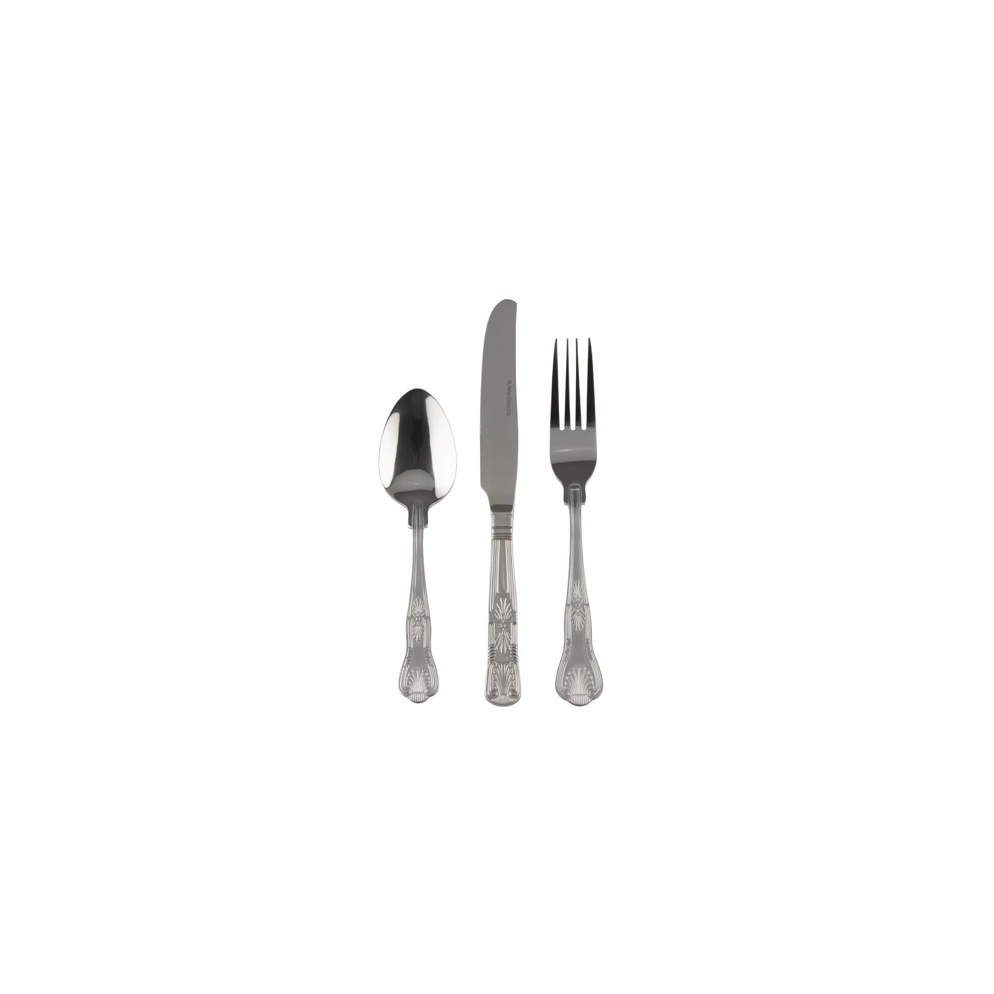 Olympia Kings S381 Cutlery Sample Set (Pack of 3)