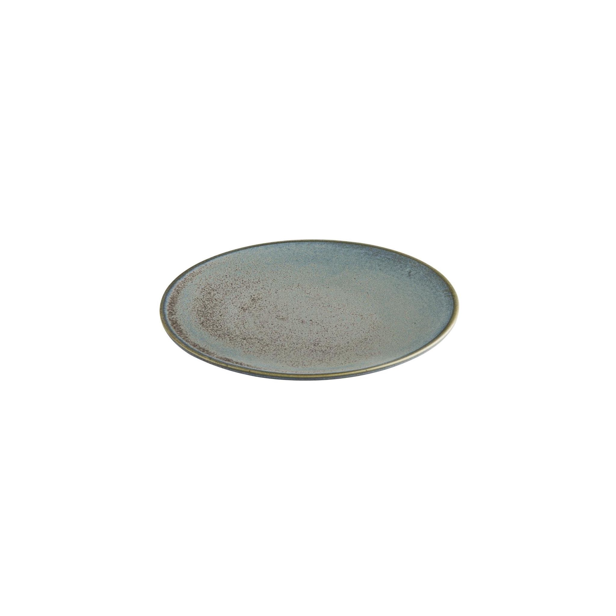 Olympia Ember FU172 Blue Coupe Plates 180mm (Pack of 6)