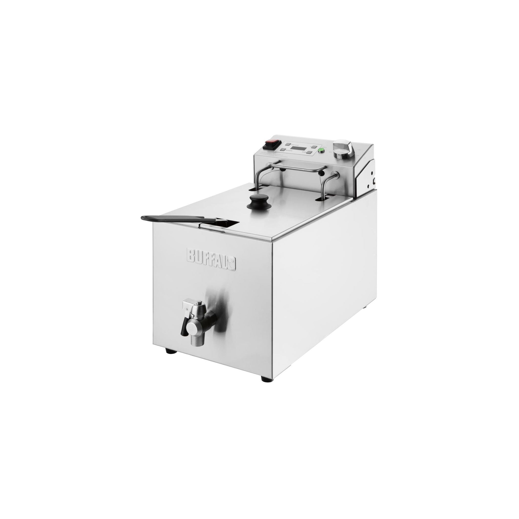 Buffalo CU620 8 Ltr Electric Countertop Single Tank Fryer (1 x Basket)