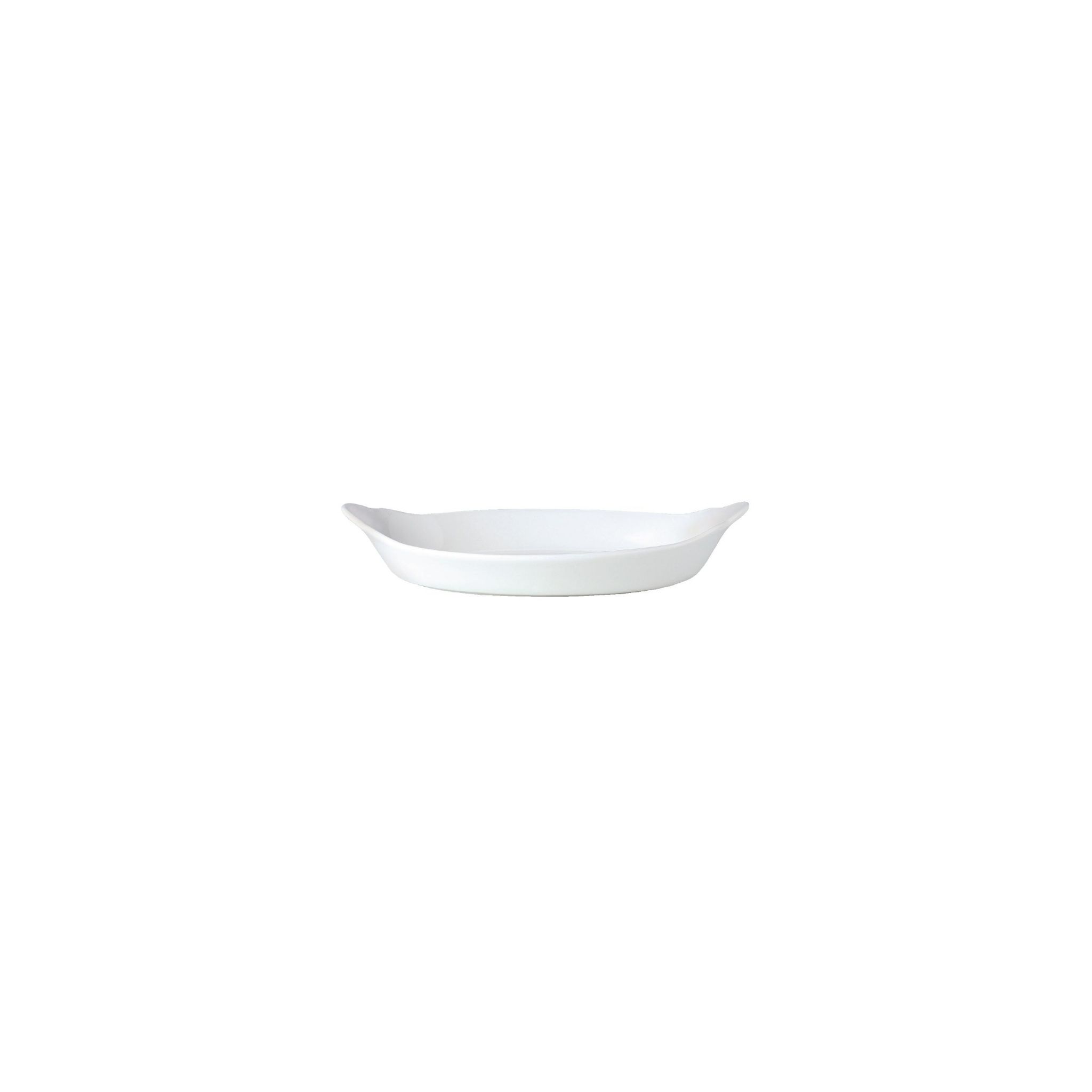 Steelite Simplicity Cookware V0147 Oval Eared Dishes 200mm (Pack of 24)