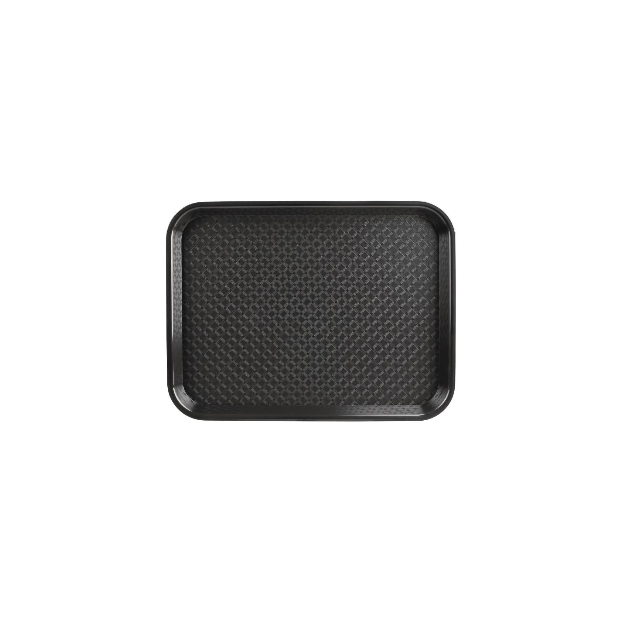 Olympia Kristallon P507 Polypropylene Fast Food Tray Black 450(w) mm