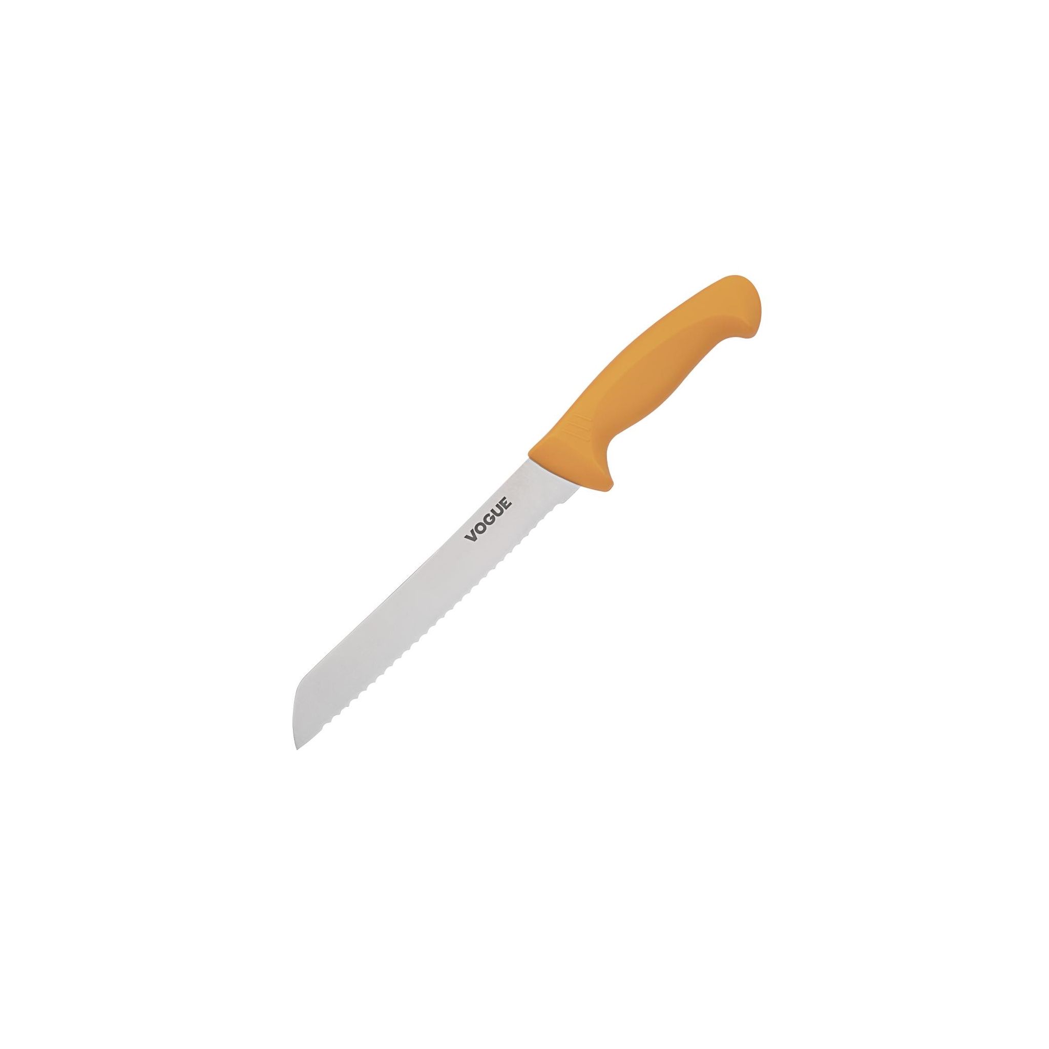 Vogue Soft Grip Pro GH528 Bread Knife Yellow 7.5"
