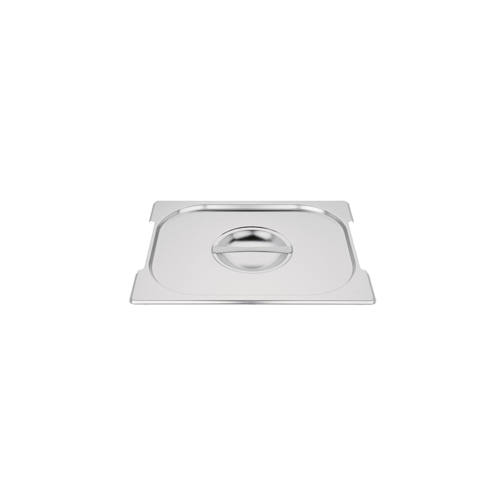 Vogue CB185 Stainless Steel 1/2 Gastronorm Handled Tray Lid