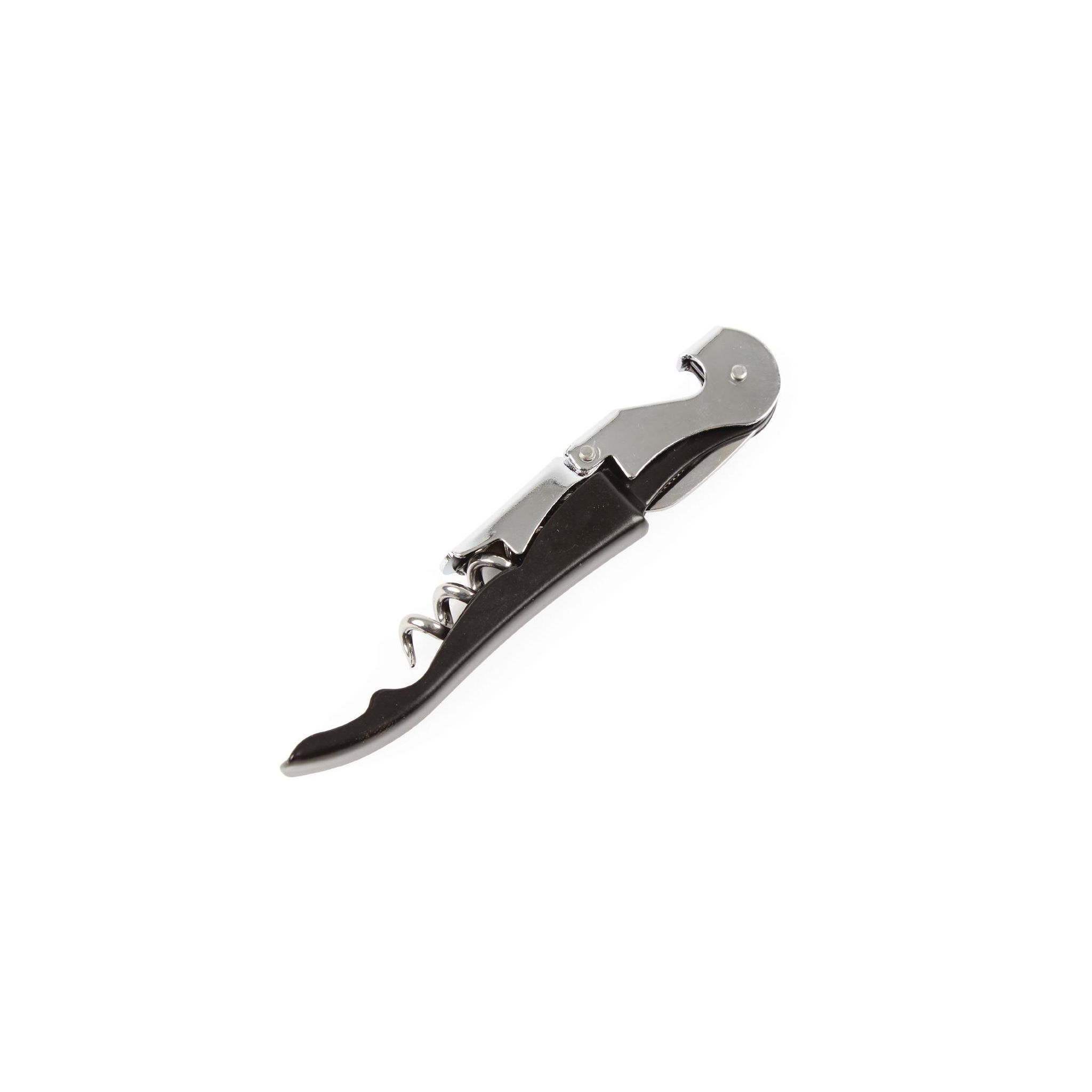 Olympia D833 Waiter's Friend Corkscrew Black