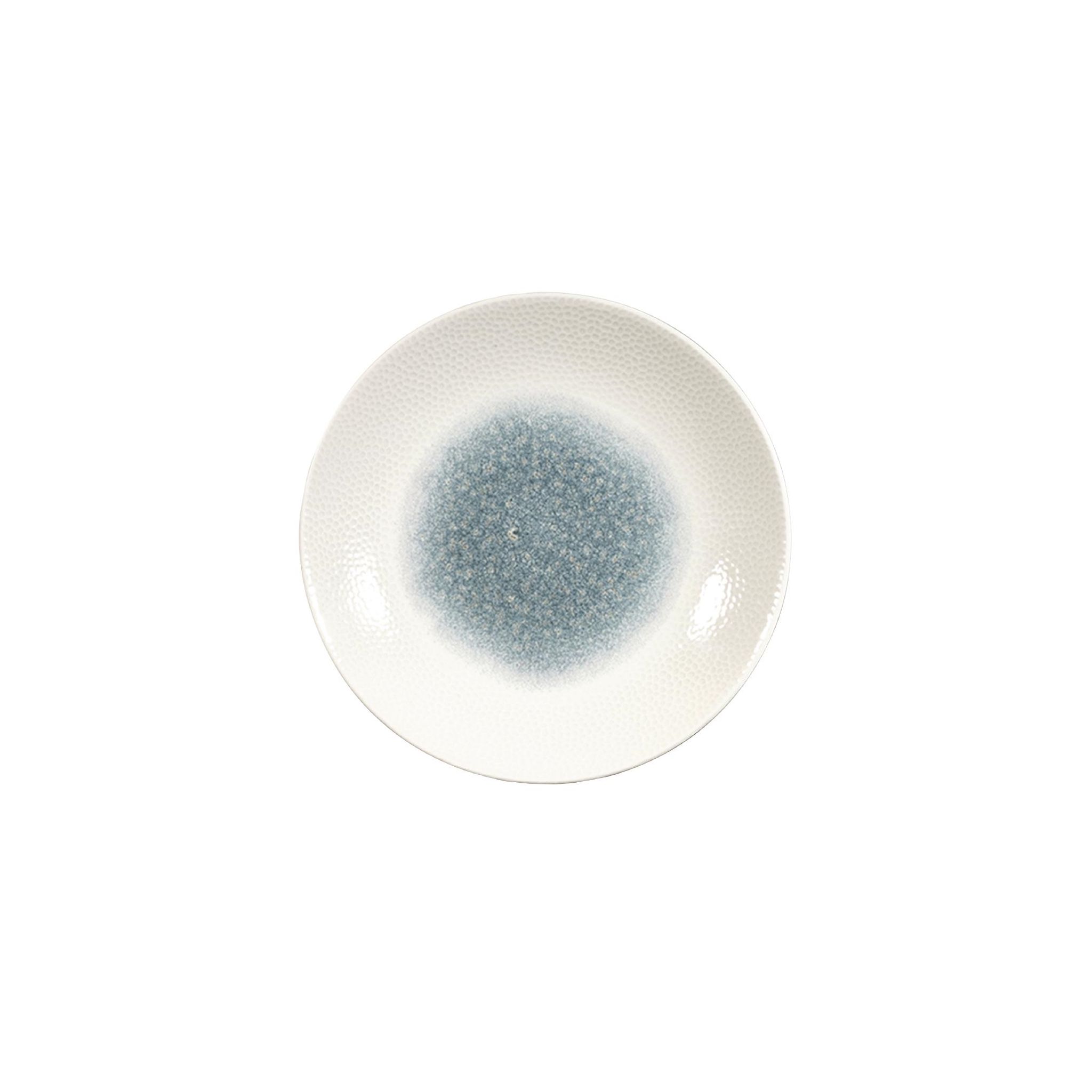 Churchill Isla FC185 Centre Print Deep Coupe Plates Topaz Blue 255mm (Pack of 12)
