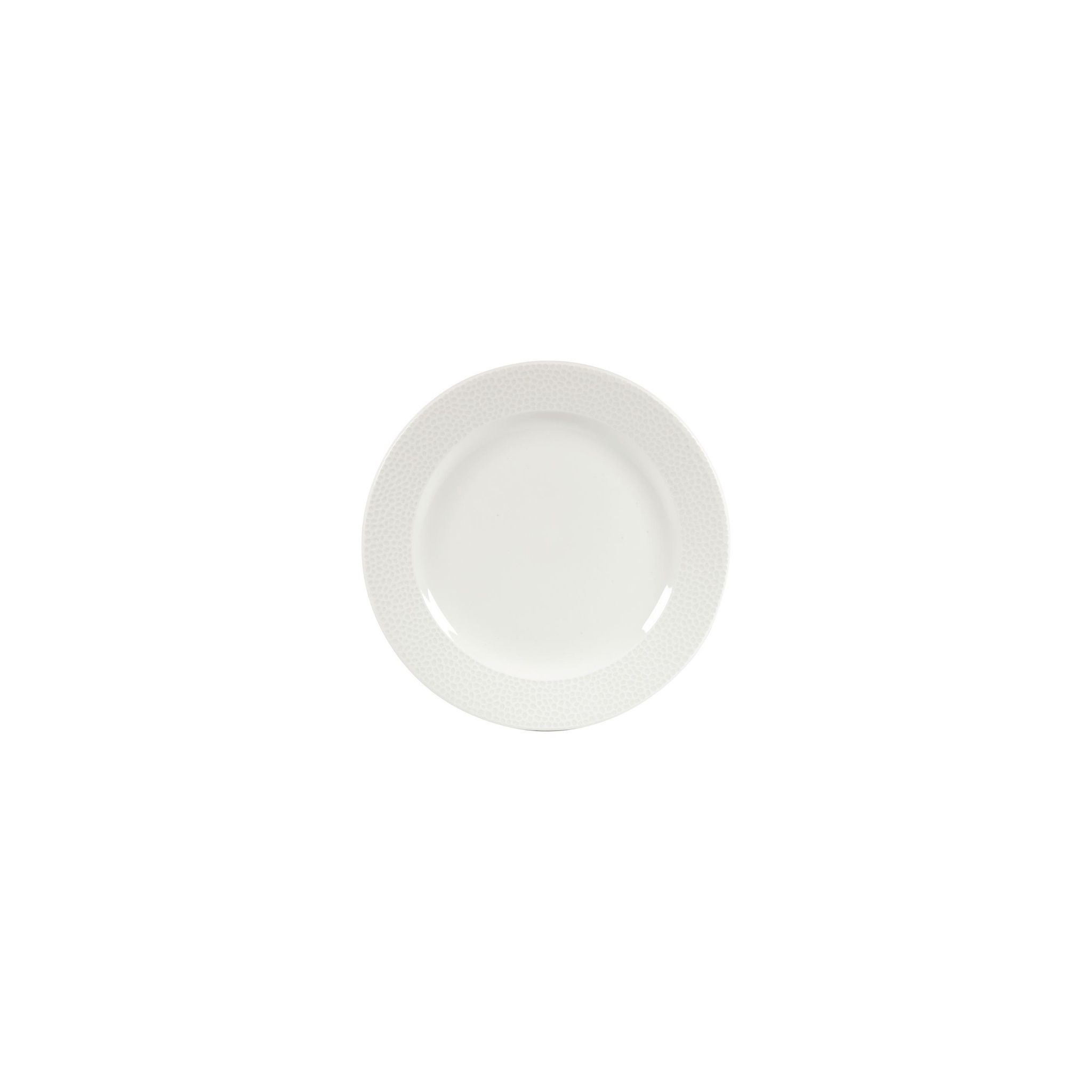 Churchill Isla DY834 Footed Plates White 234mm (Pack of 12)