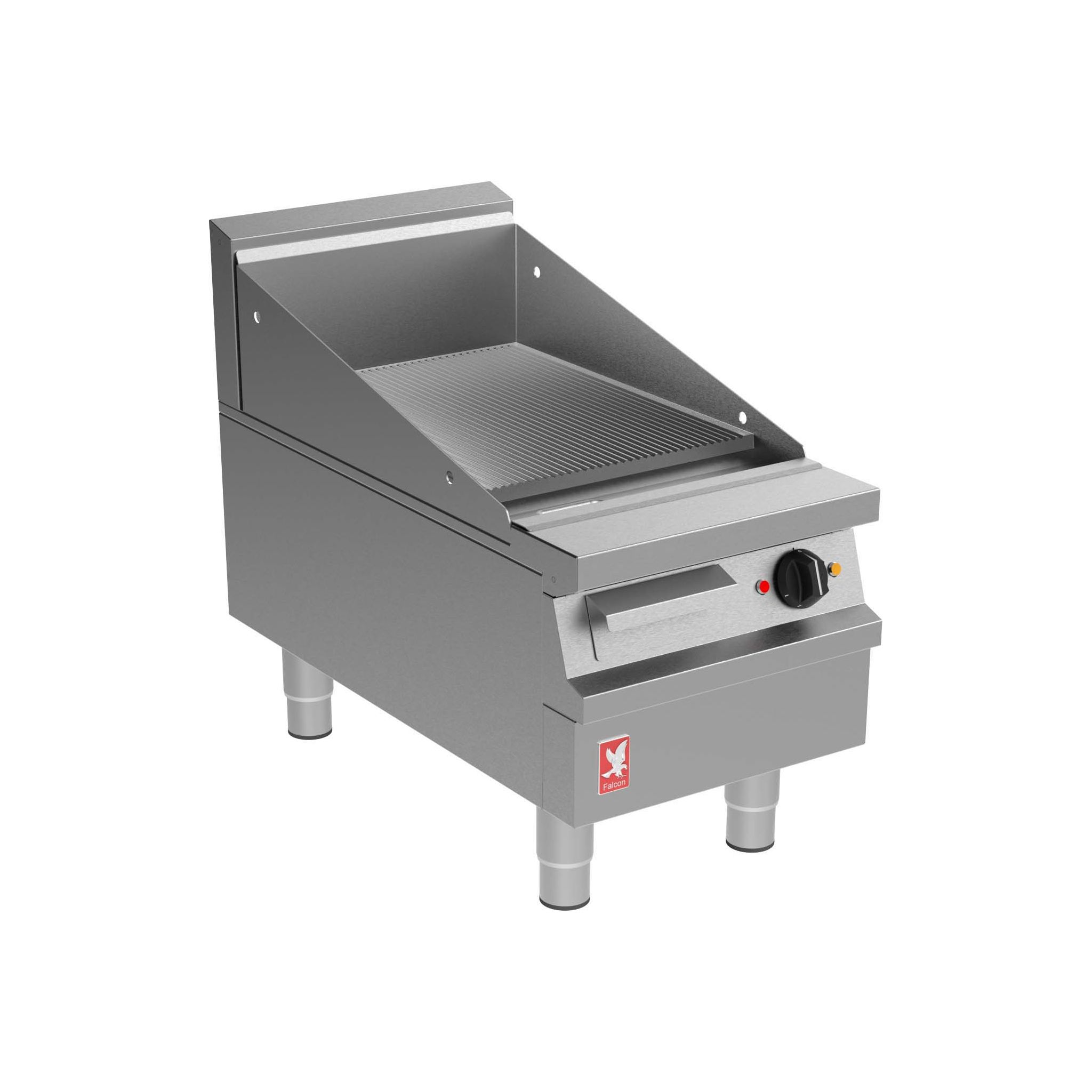 Falcon Dominator Plus E3441R Electric Countertop Steel Ribbed Plate Griddle