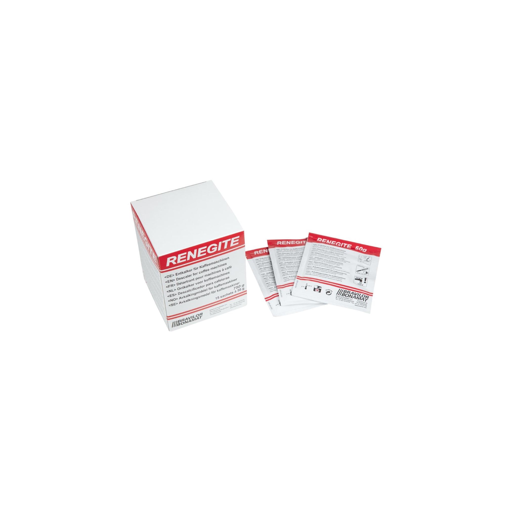 Bravilor Bonamat J512 Renegite Descaler Sachets (4 x Packs of 15)