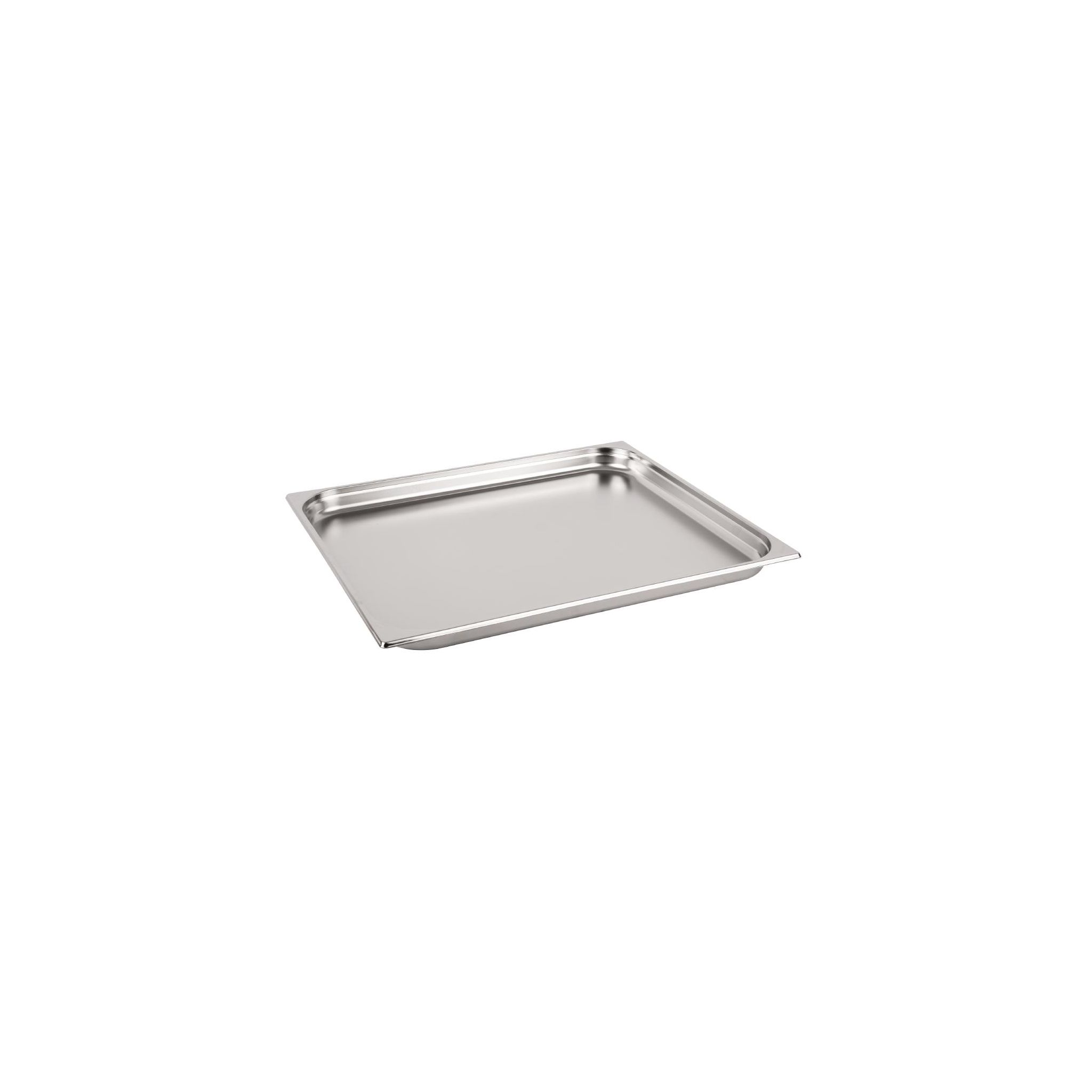 Vogue K801 Stainless Steel 2/1 Gastronorm Tray 40mm