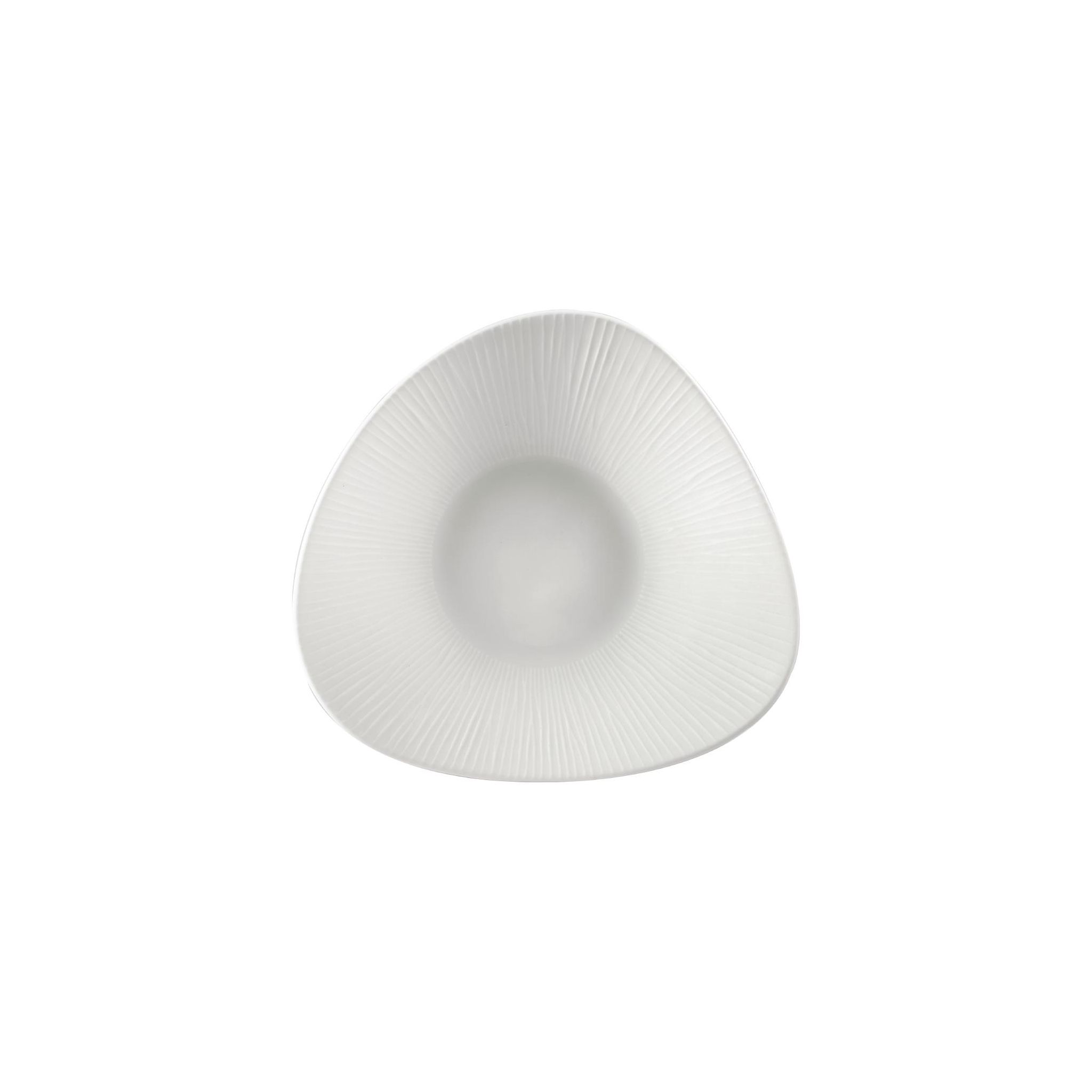 Churchill Bamboo FA630 Triangle Shallow Bowls 210mm (Pack of 12)