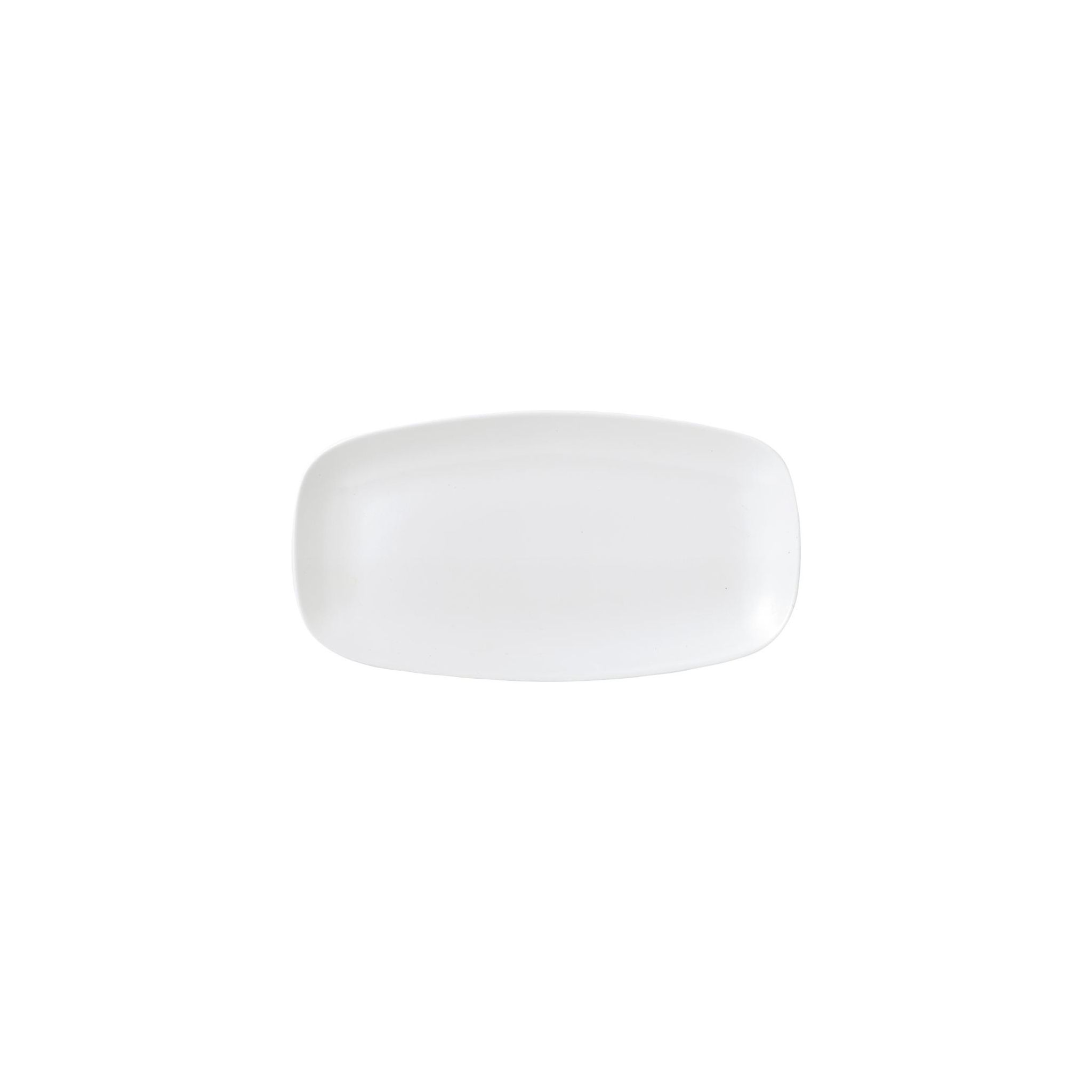 Churchill Vellum FJ825 White Chefs' Oblong Plates No. 4 13 7/8 x 7 3/8 " (Pack of 6)