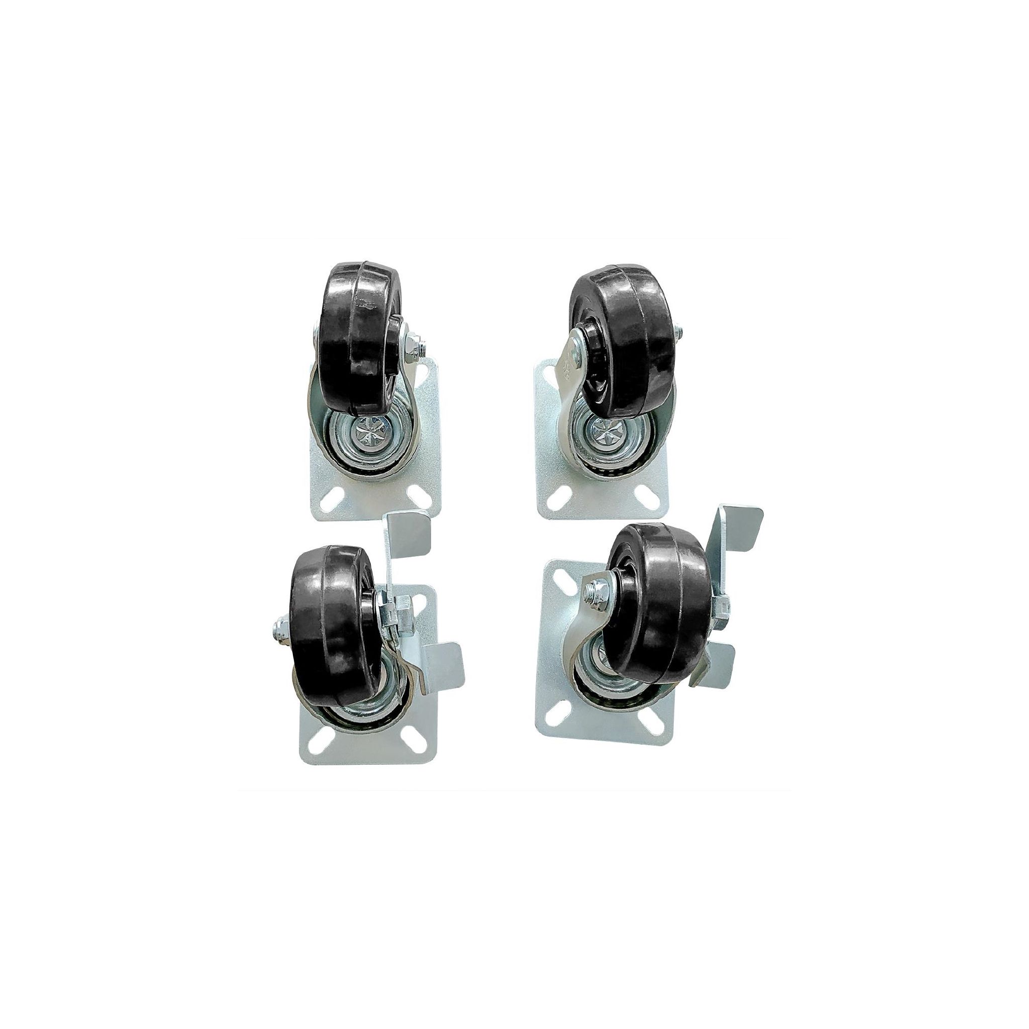 Polar AK837 Standard and Braked Castors (Pack of 4)