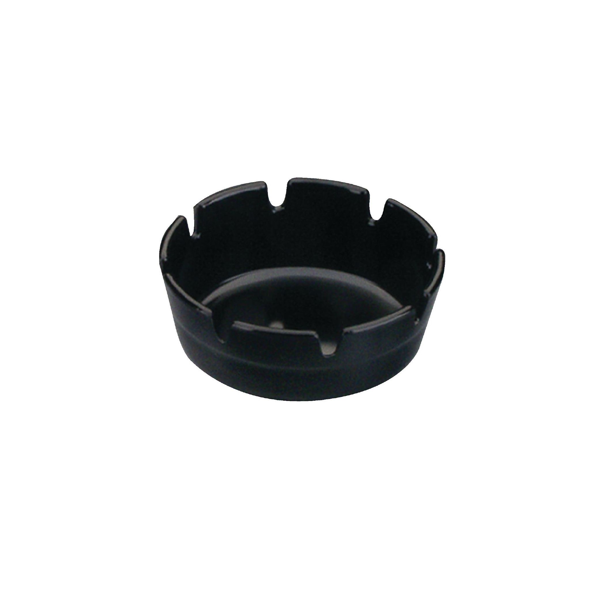 Olympia P842 Black Melamine Ashtray