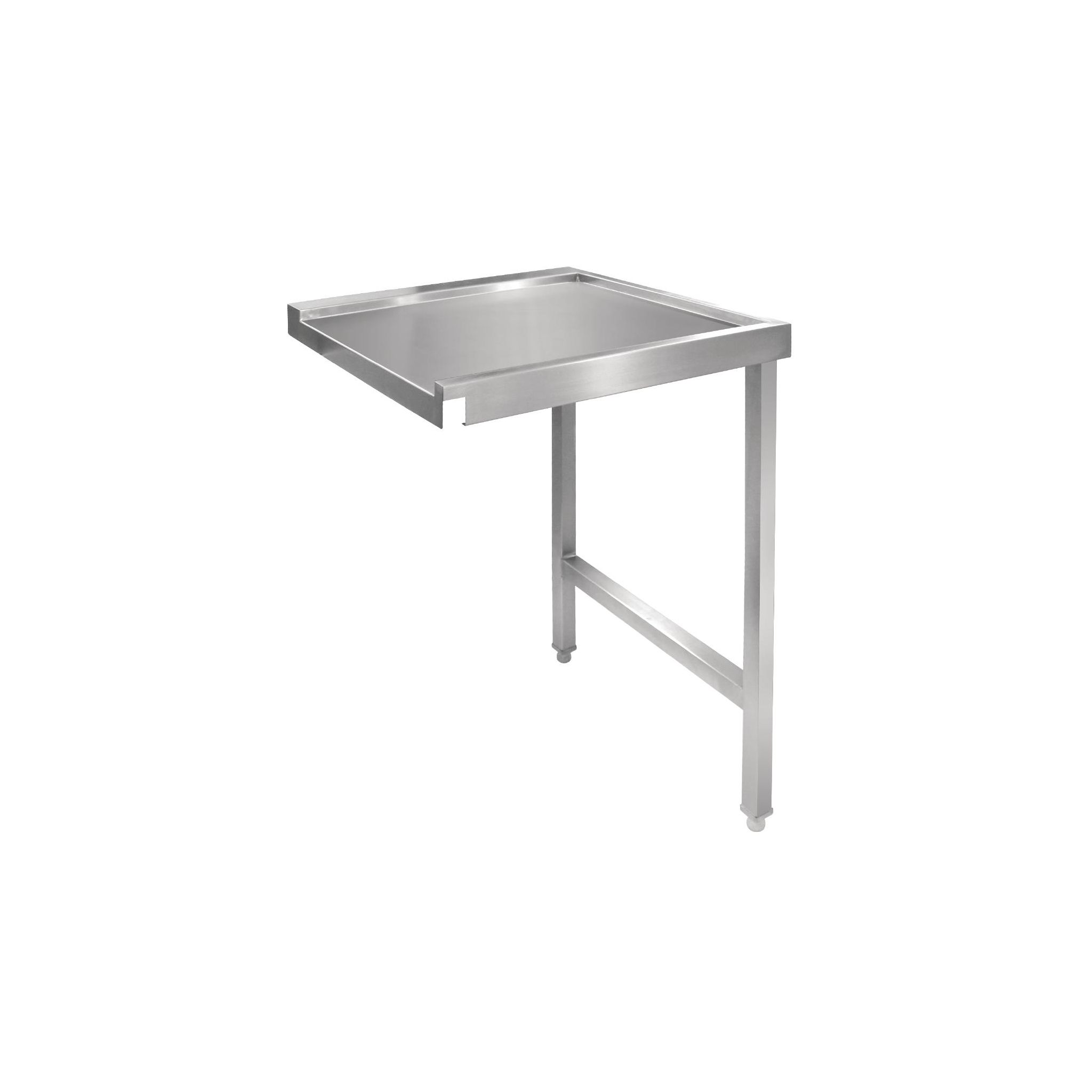 Vogue GJ534 Passthrough Dishwash Table Right 600mm