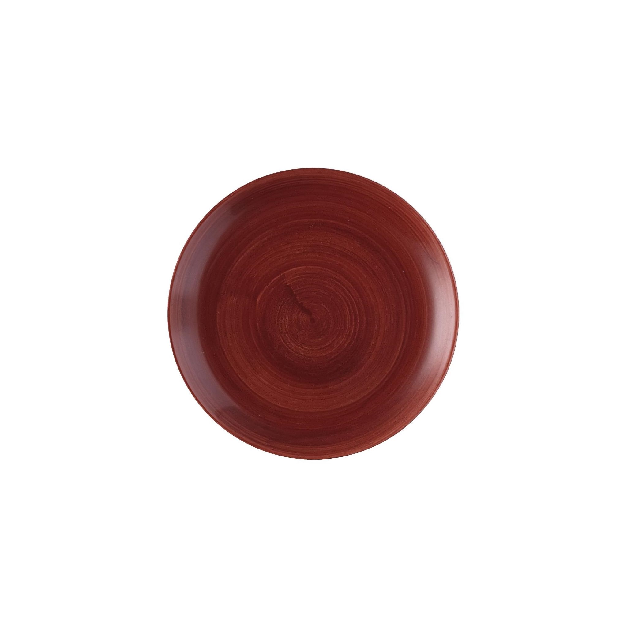 Churchill Stonecast Patina Evolve FS883 Coupe Plates Red Rust 165mm (Pack of 12)