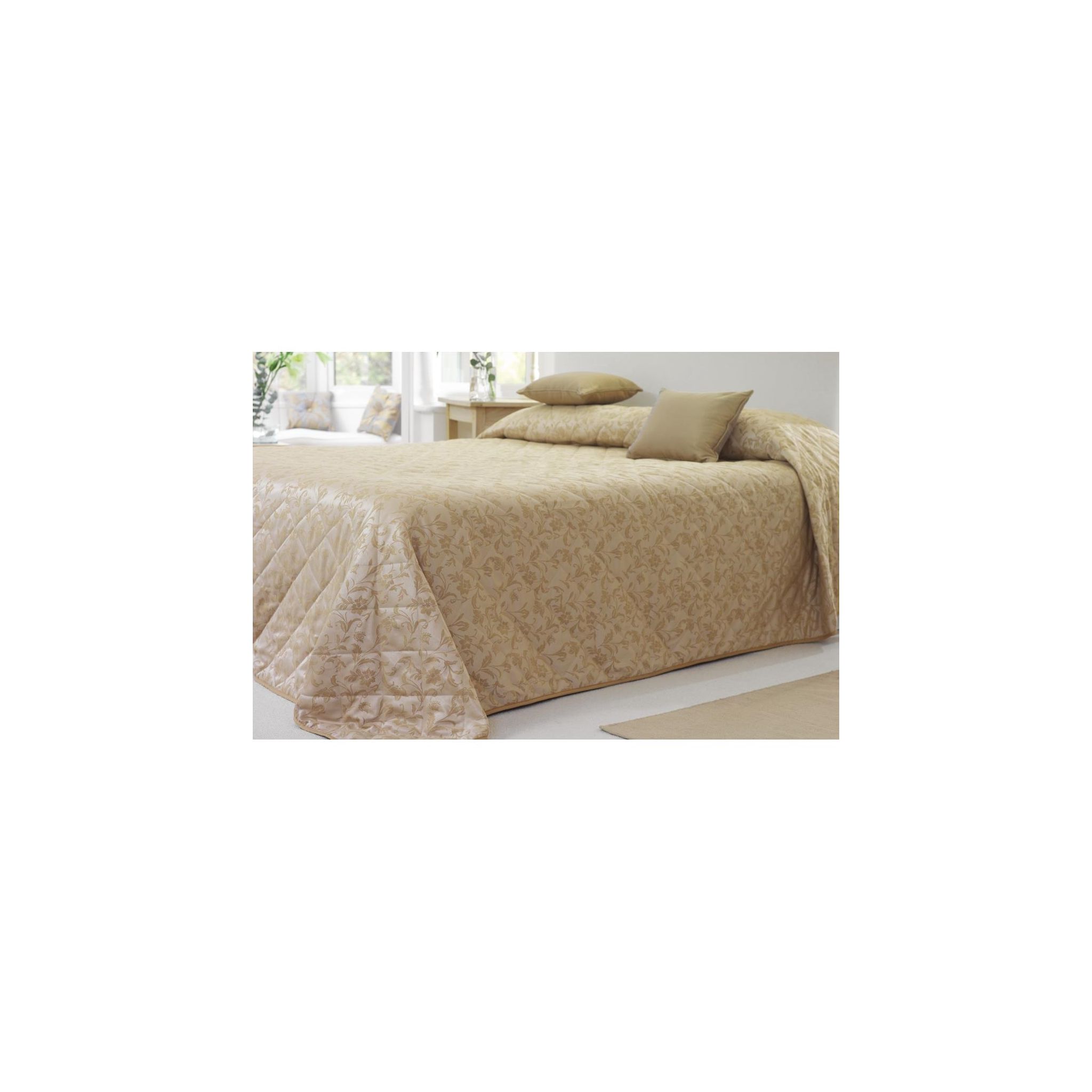 Mitre Essentials Sovereign GW259 Single Bedspread Gold