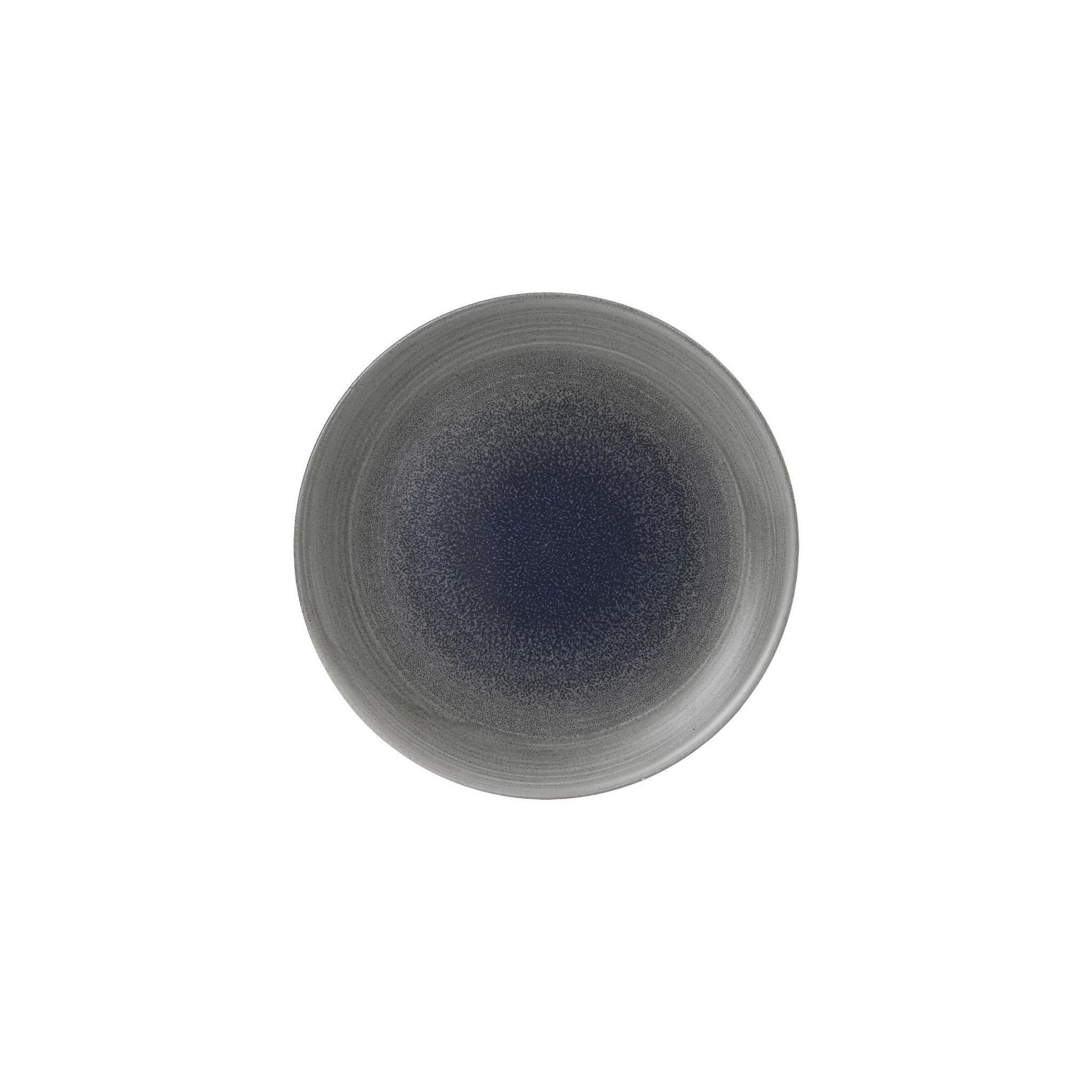 Churchill Stonecast Aqueous FD852 Grey Evolve Coupe Plates 218mm (Pack of 12)