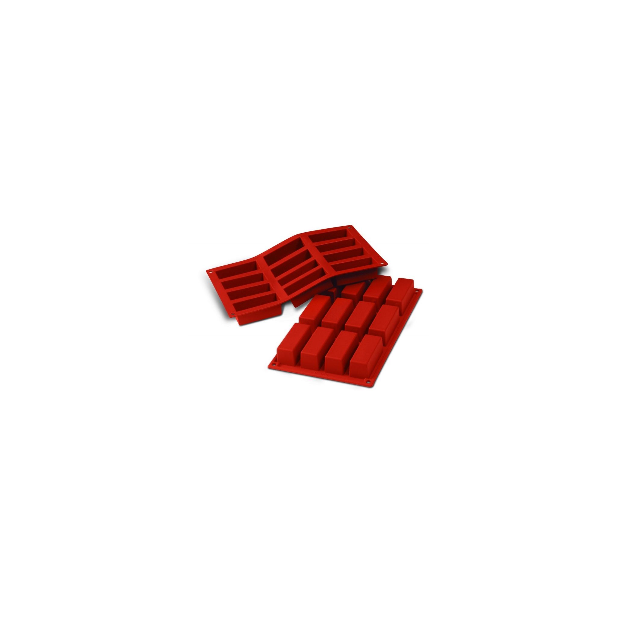 Silikomart 12250-02 12 Cake 79 x 29mm Mould Sheet