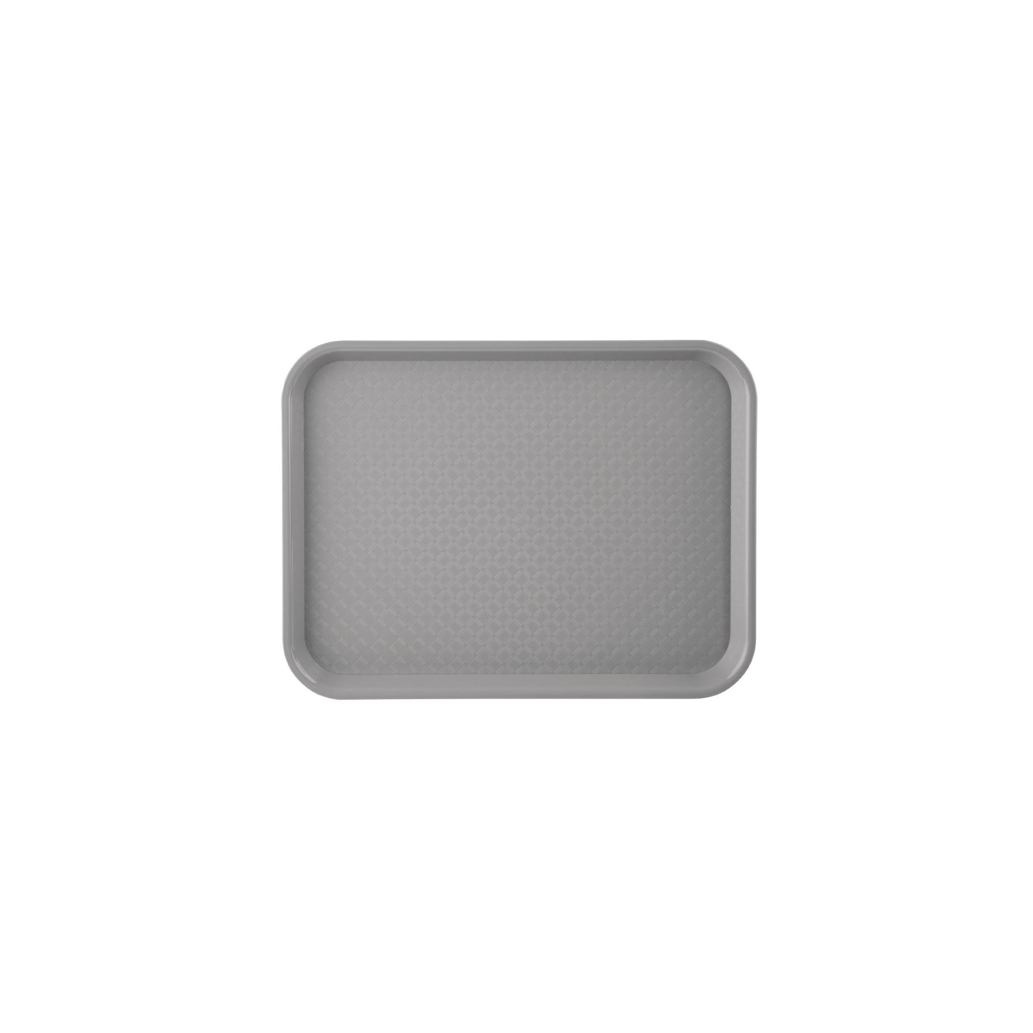 Olympia Kristallon DP217 Polypropylene Fast Food Tray Grey 345(w) mm