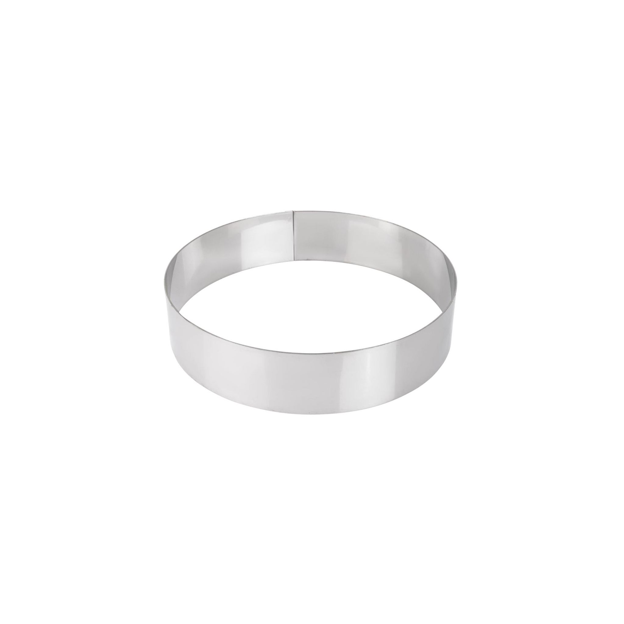 De Buyer GM376 Stainless Steel Mousse Ring 200mm x 45mm