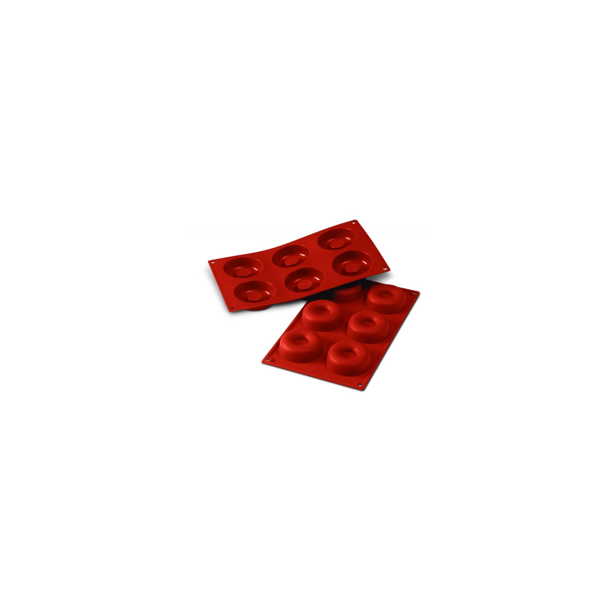 Silikomart 12250-13 6 Big Savarin 72mm Mould Sheet