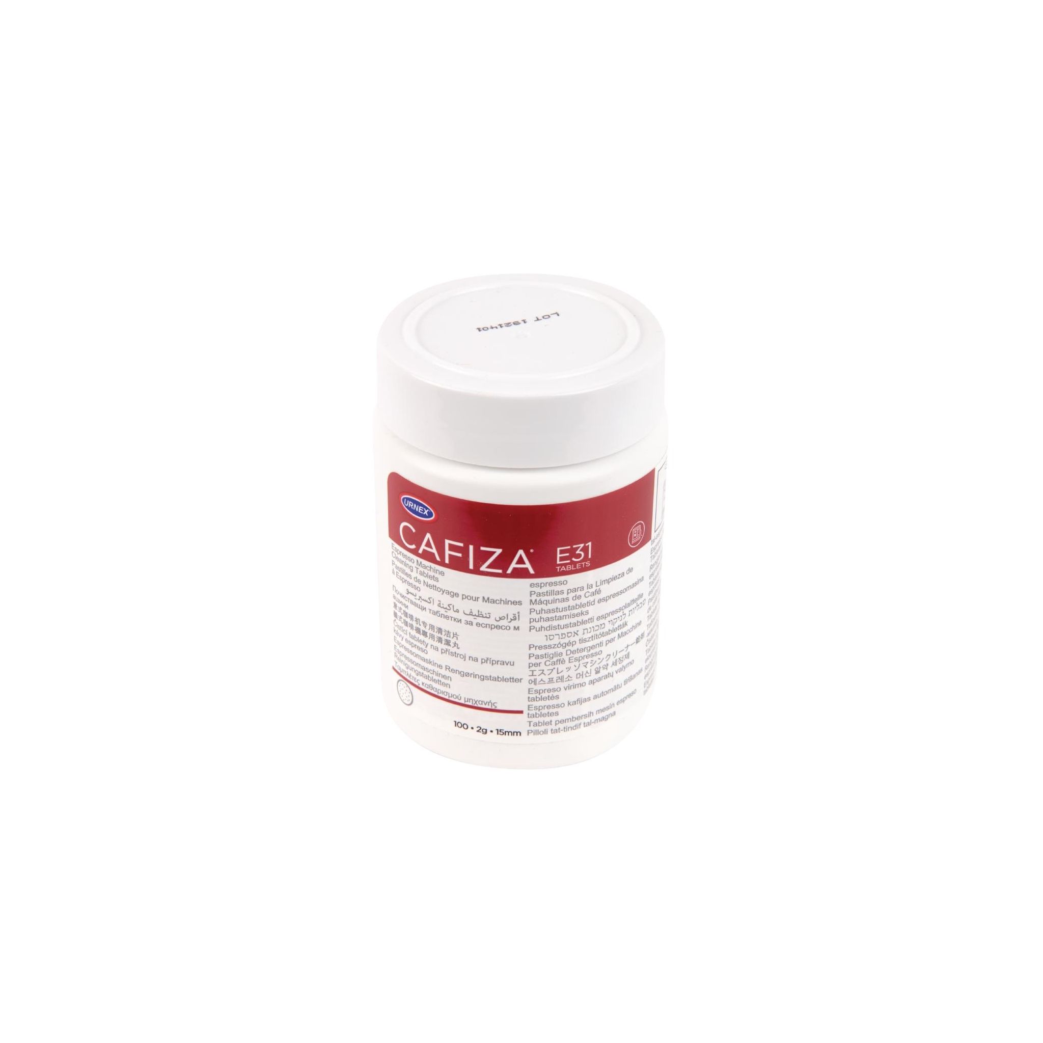 Urnex Cafiza E31 CX503 Espresso Machine Cleaner Tablets 2g (Pack of 100)