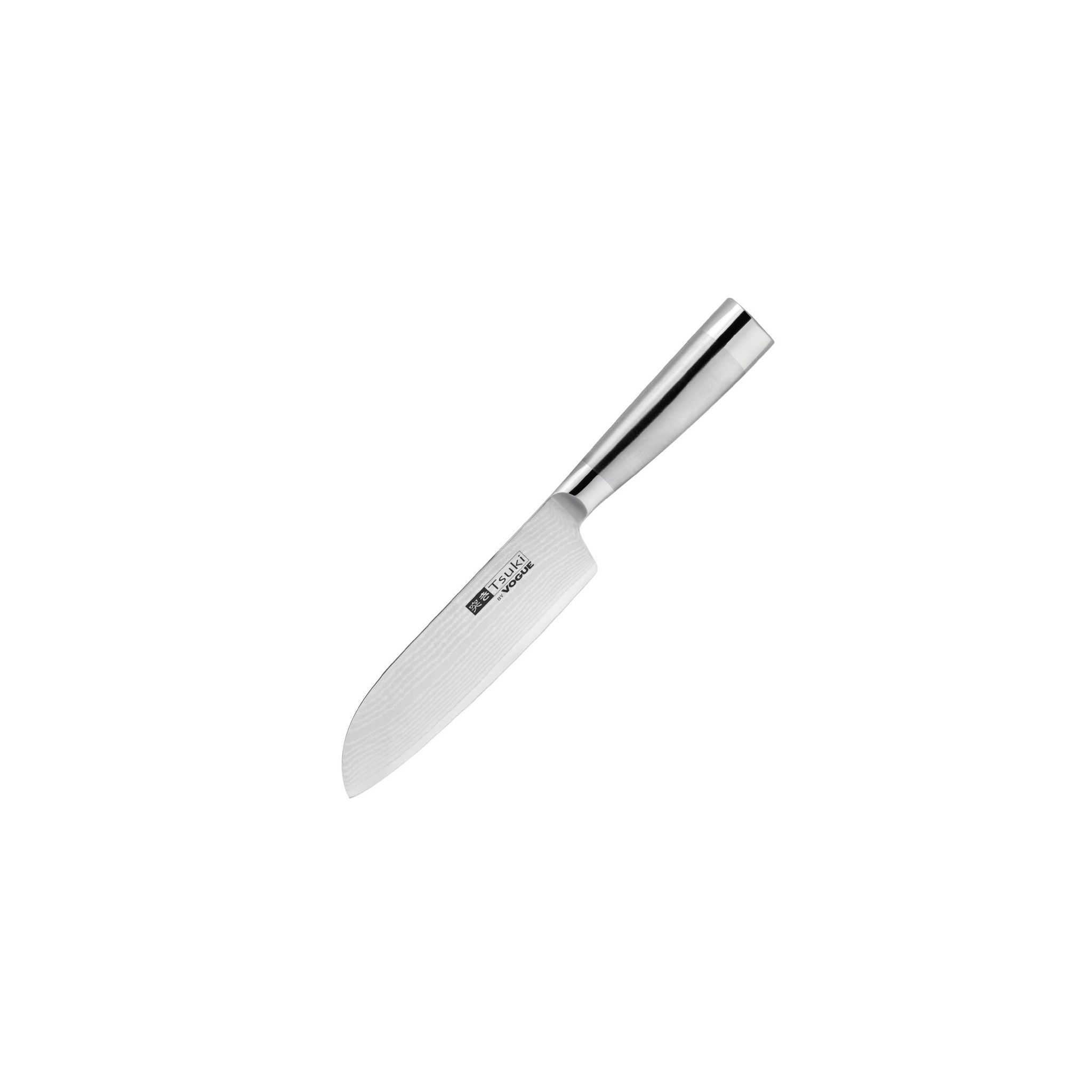 Vogue Tsuki Series 8 DA441 Santoku Knife Silver 7"