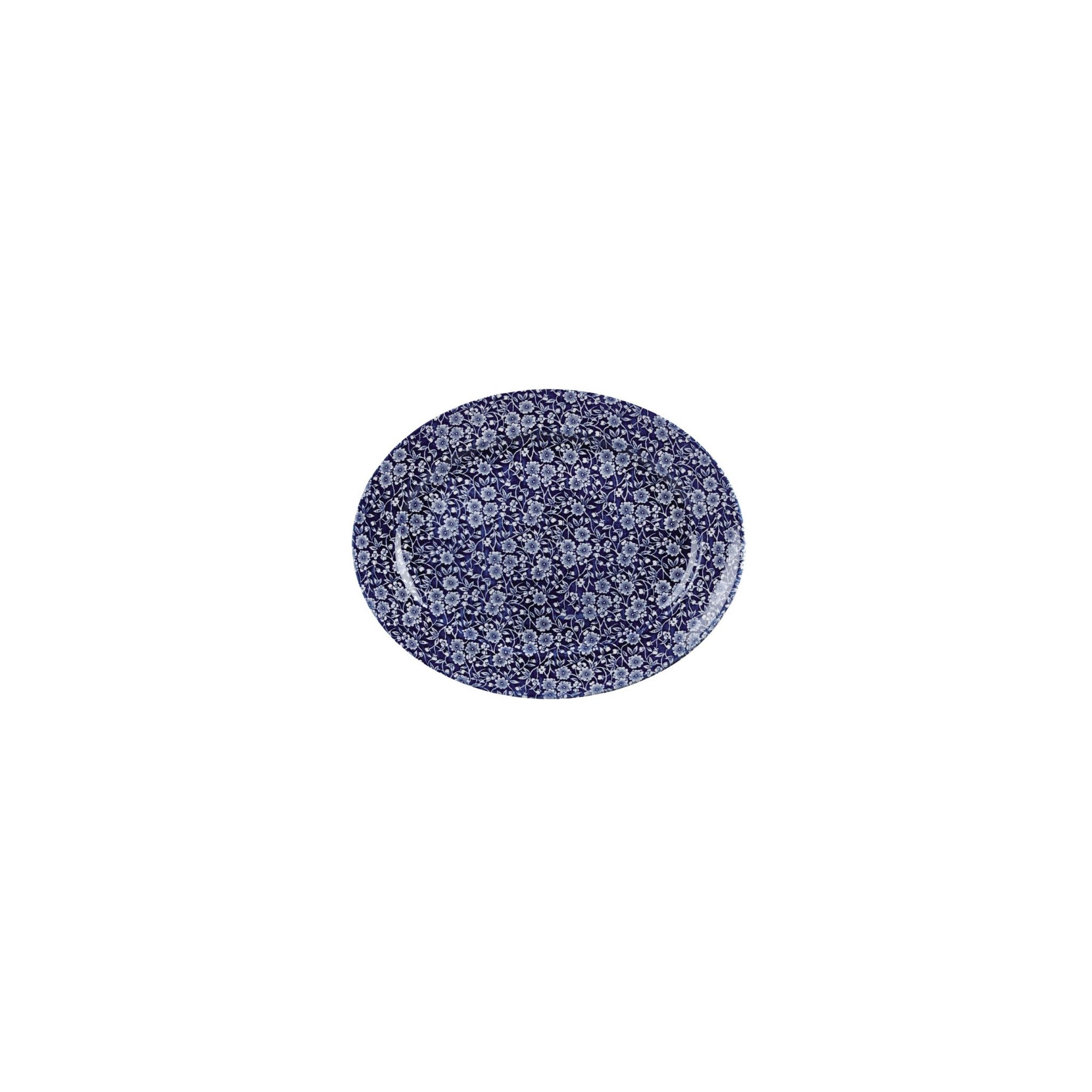Churchill Vintage Prints GF304 Oval Dishes Willow Print 365mm (Pack of 6)