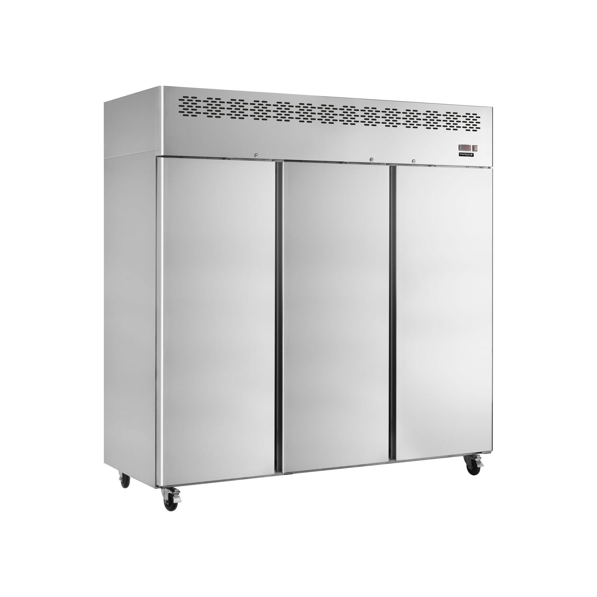 Tefcold CAR1390 Medium Duty 1390 Ltr Upright Triple Door Stainless Steel Fridge