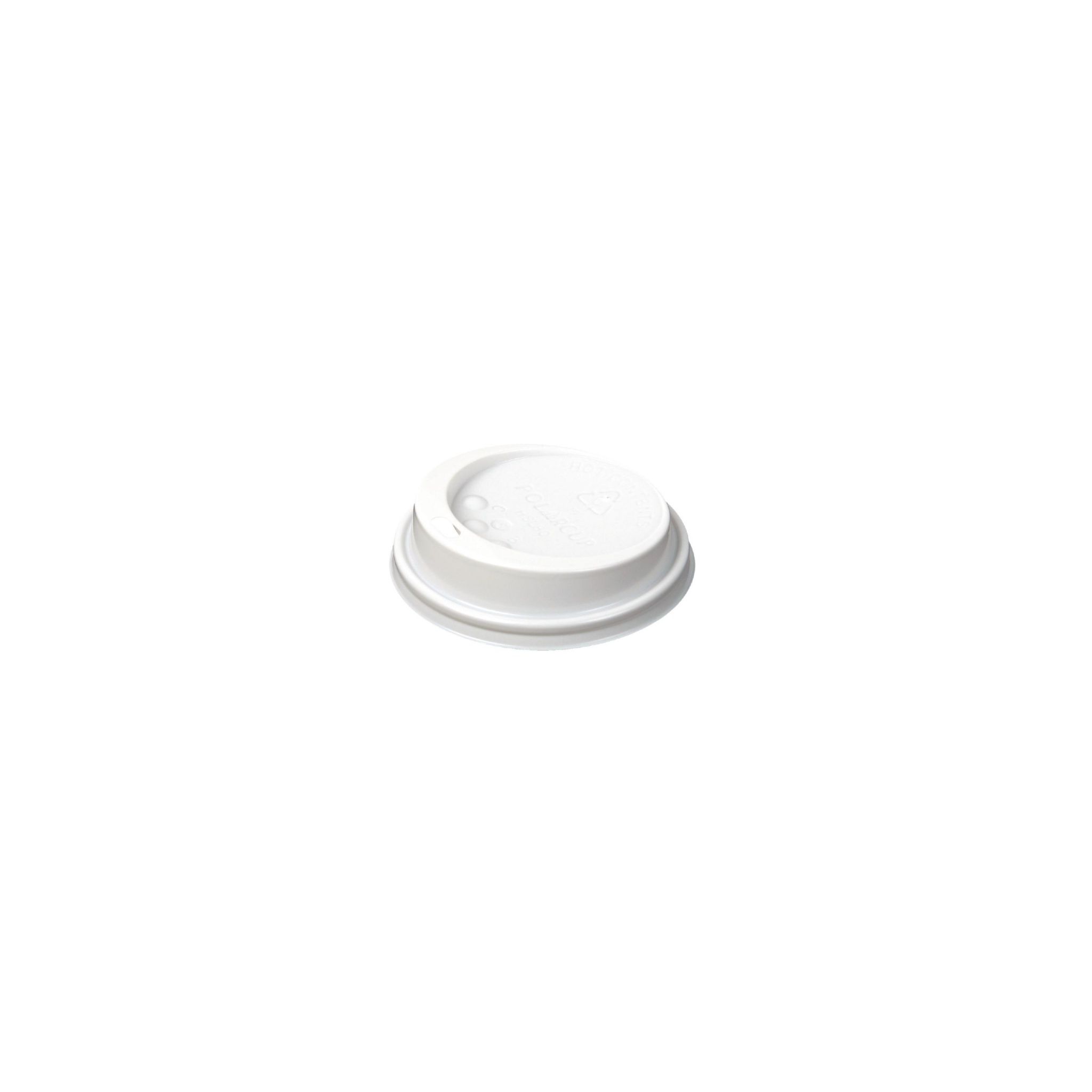 Huhtamaki CL868 White Lids To Fit 225ml & 256ml Hot Cups (Pack of 1000)