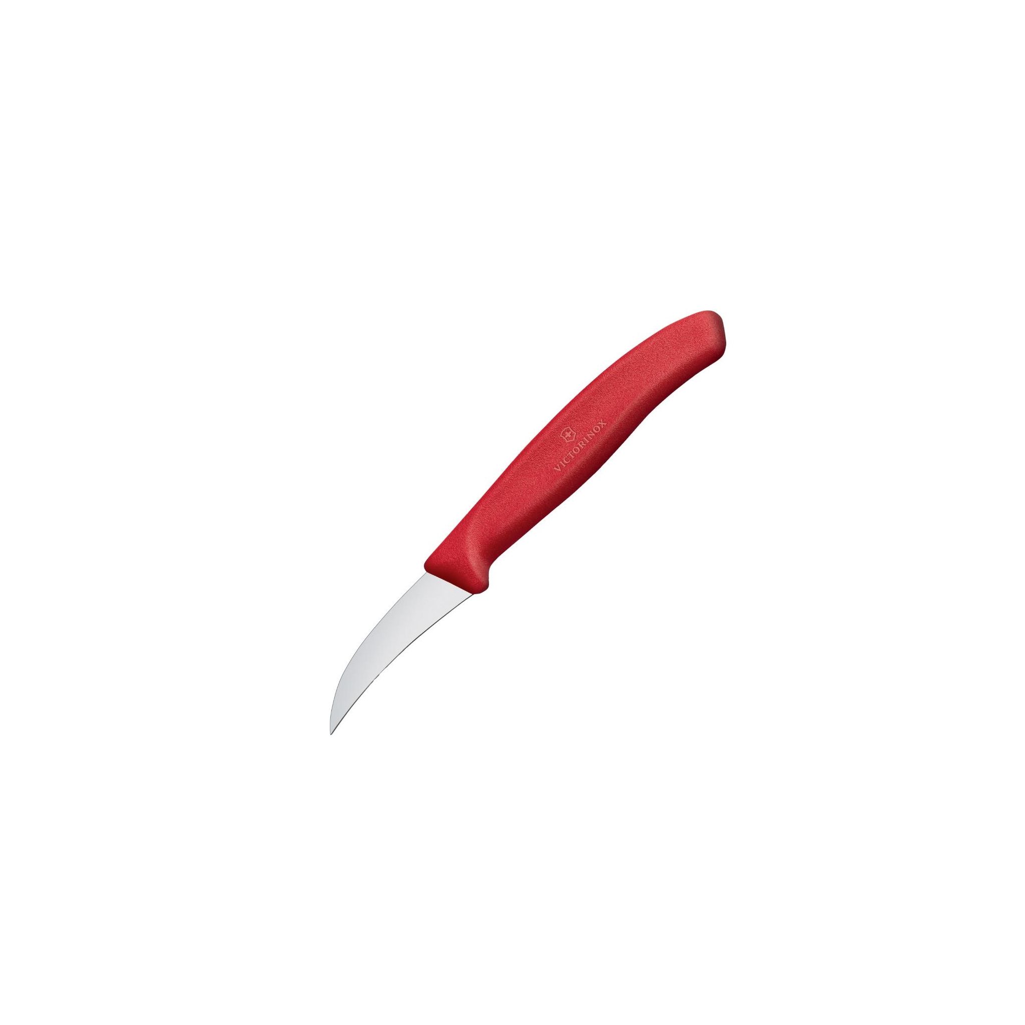Victorinox CX744 Shaping Knife Curved Blade Red 3"