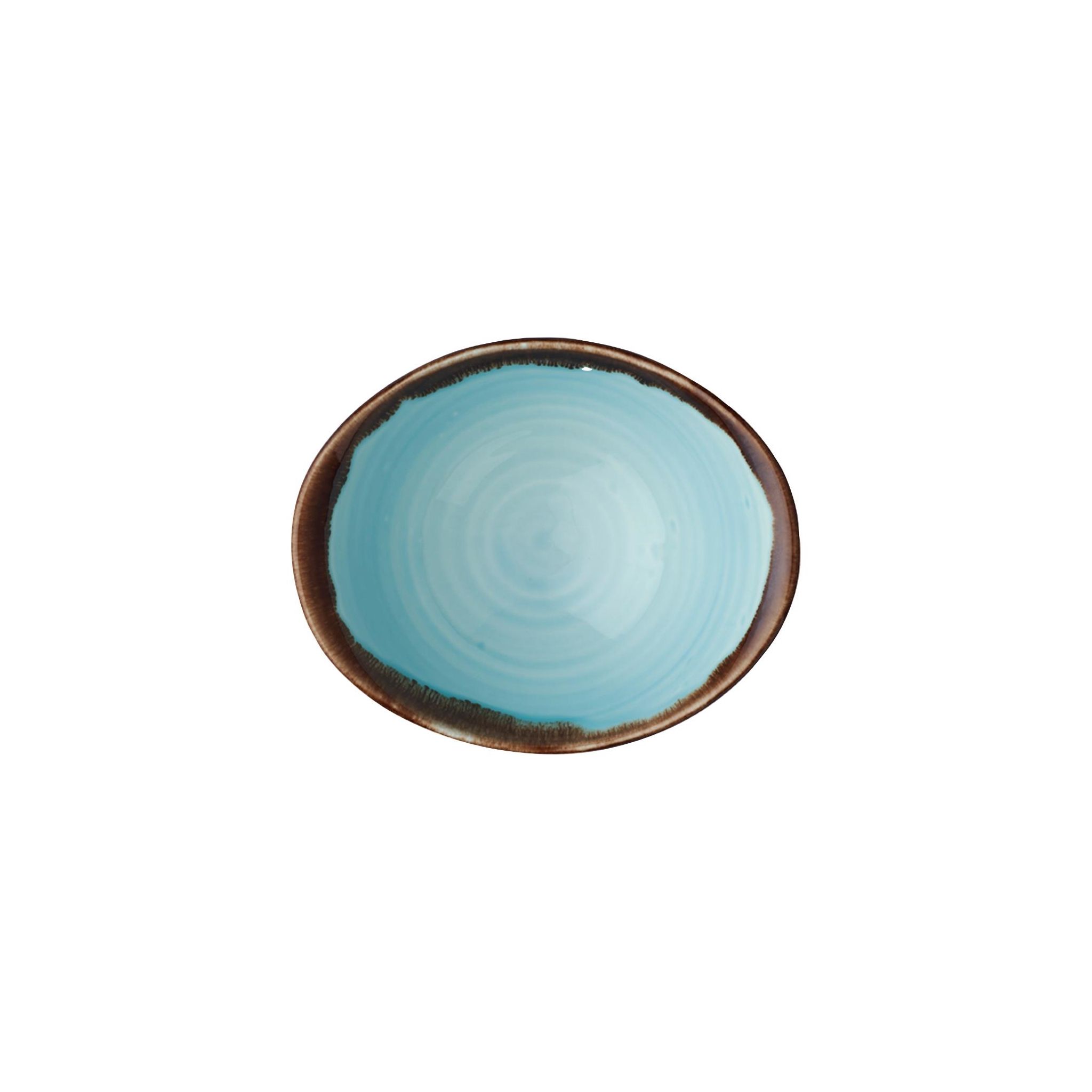 Dudson Harvest FX156 Deep Bowls Turquoise 174mm (Pack of 6)