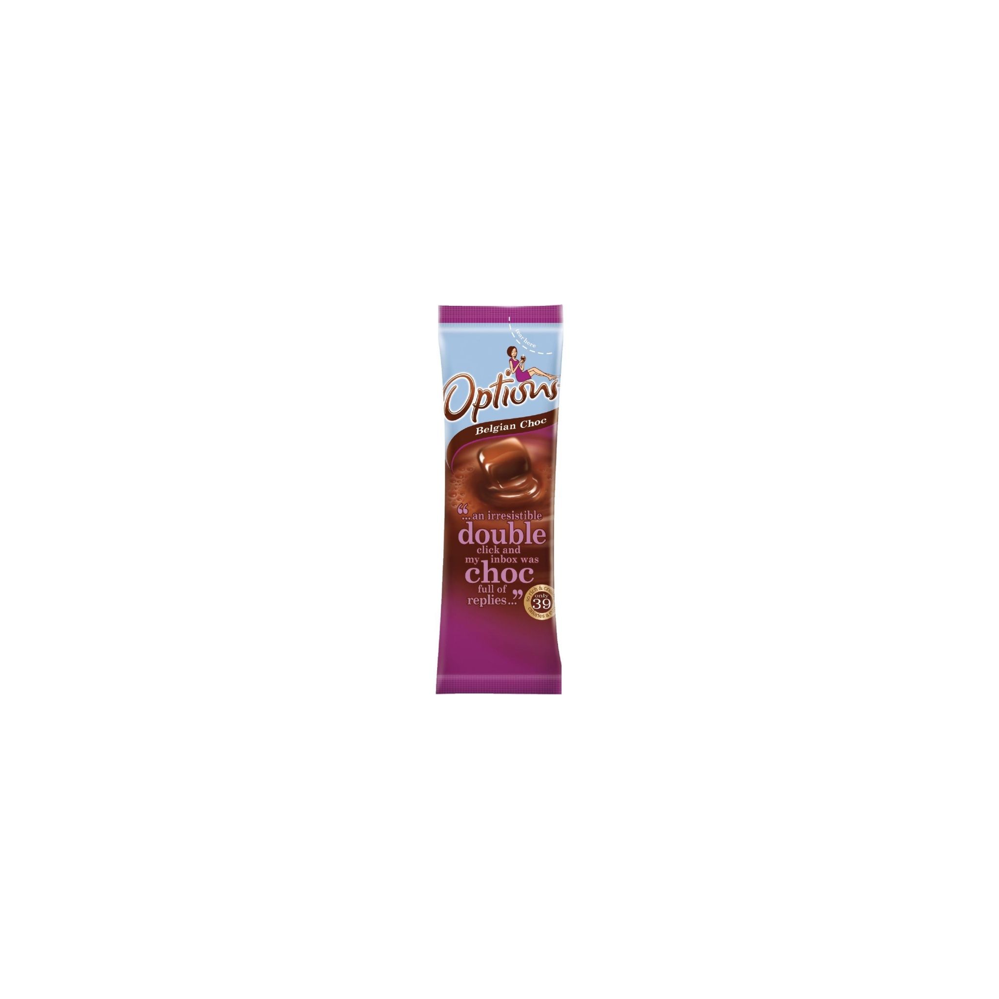 Options DN813 Belgian Chocolate 11g Sachet (Pack of 100)