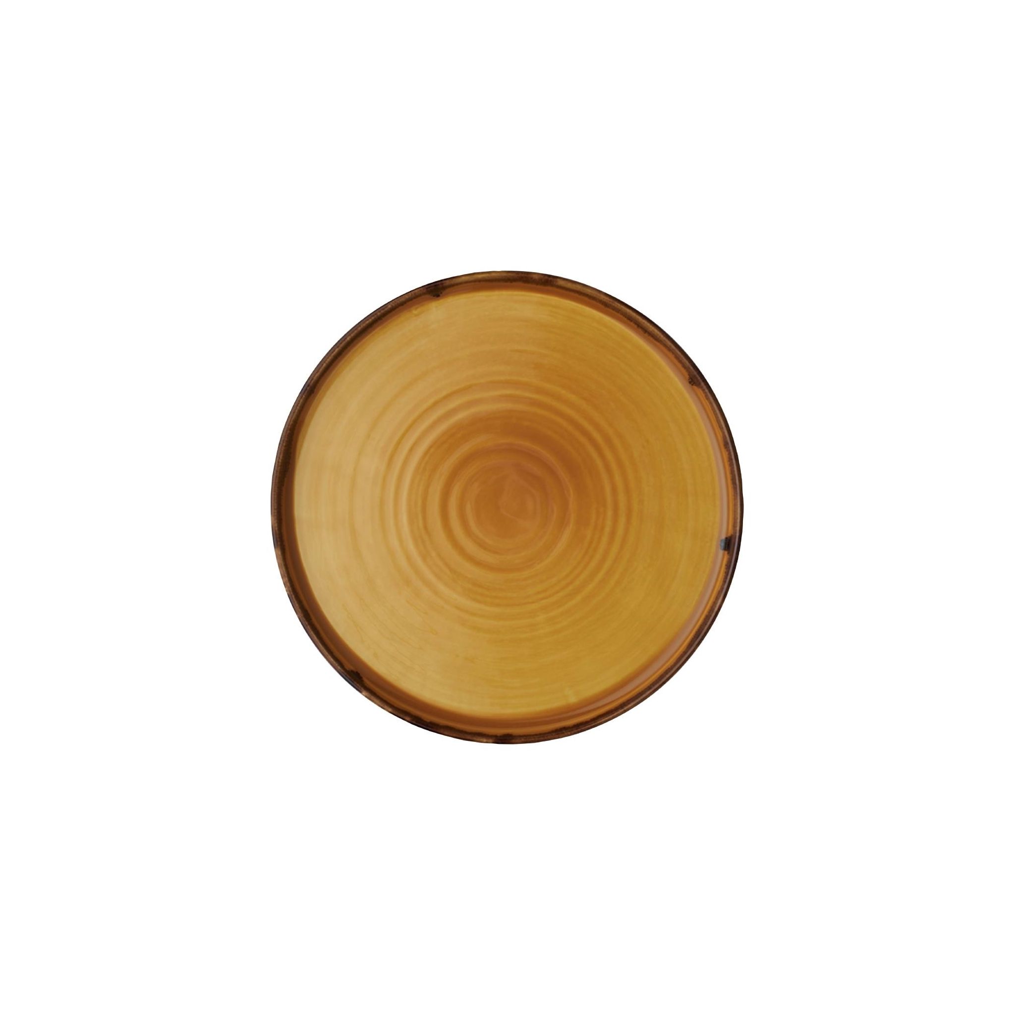 Dudson Harvest FX155 Walled Plates Mustard 260mm (Pack of 6)