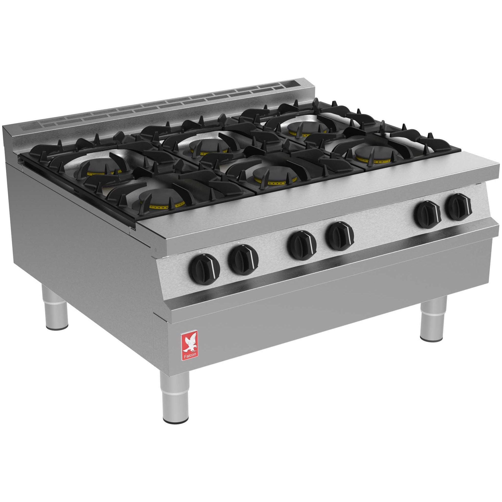 Falcon Dominator Plus G3121/P Propane Gas Countertop 900mm 6 Burner Hob