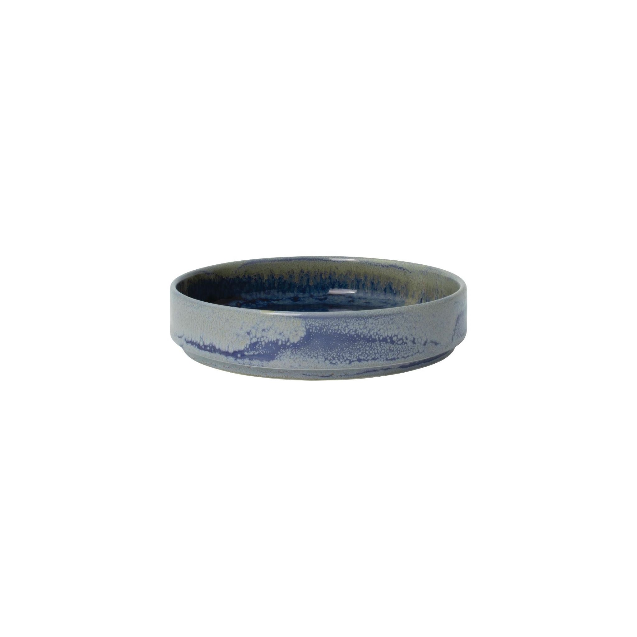 Steelite Vesuvius Aurora VV2500 Round Stacking Trays Lapis 135mm (Pack of 12)
