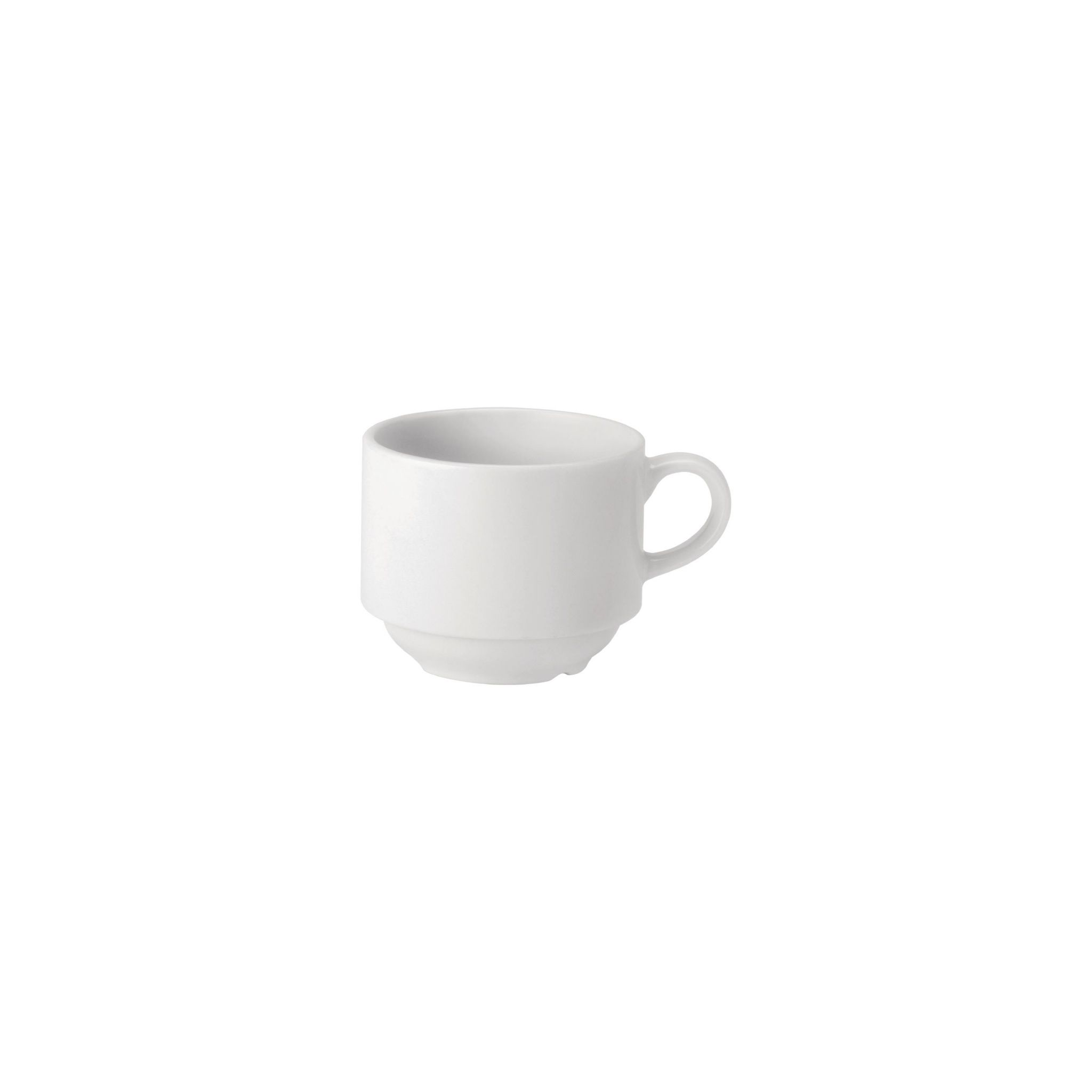 Utopia Pure White DY332 Stacking Cups 200ml (Pack of 24)