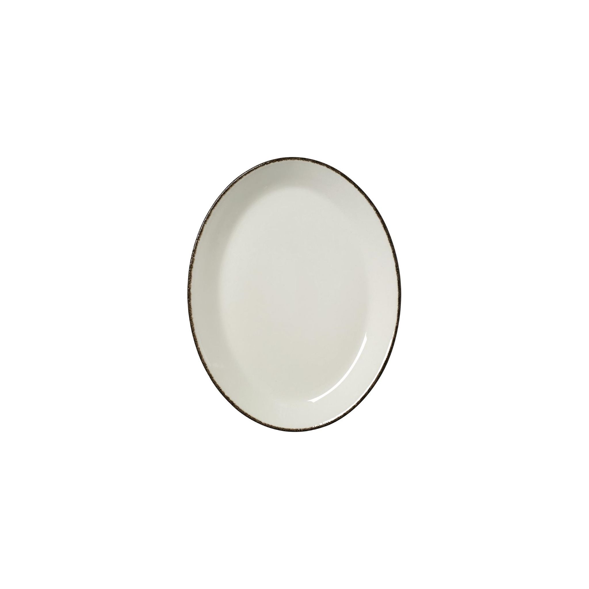 Steelite Charcoal Dapple VV1321 Oval Coupe Plates 280mm (Pack of 12)