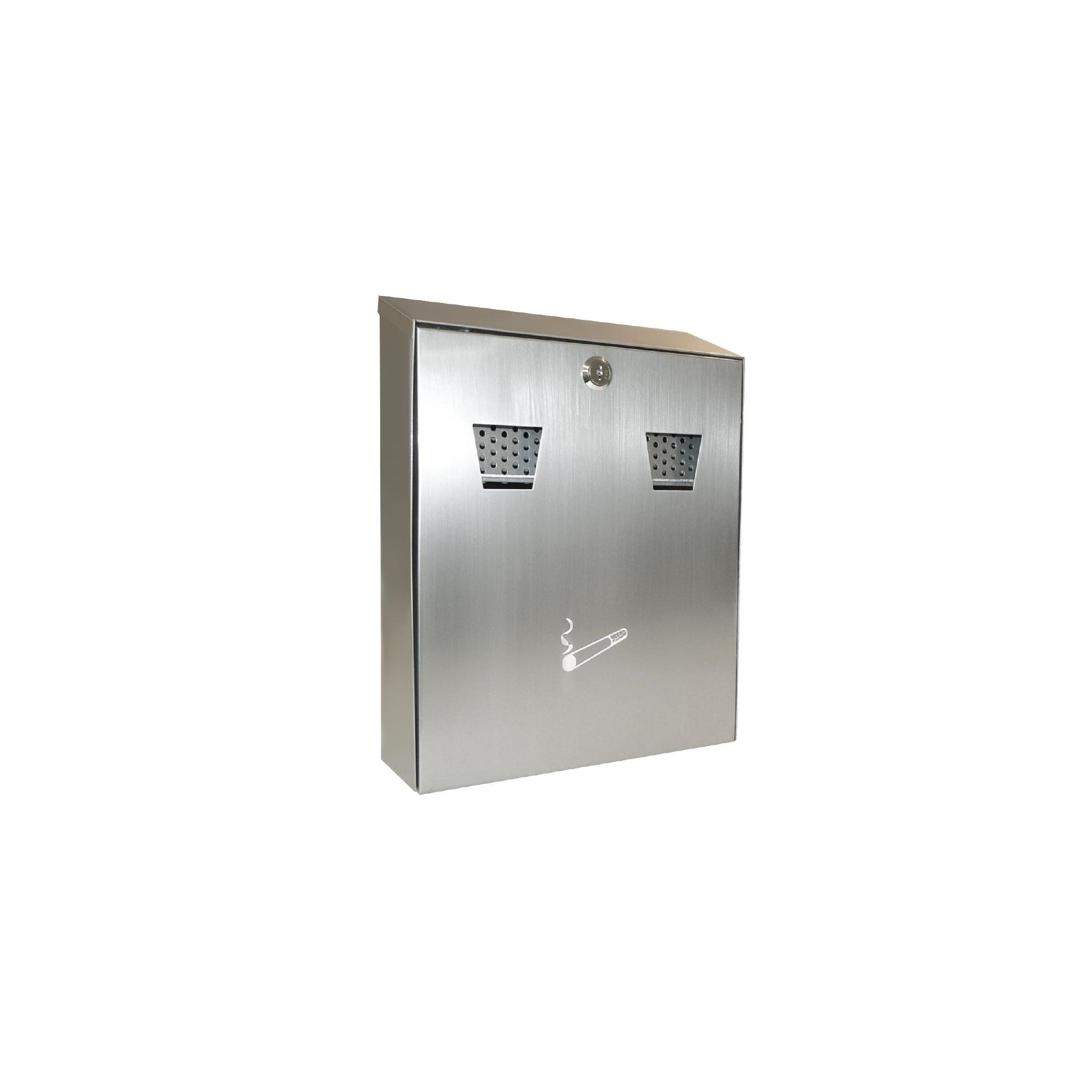 Beaumont CZ677 Stainless Steel Wall Mounted Ashbin