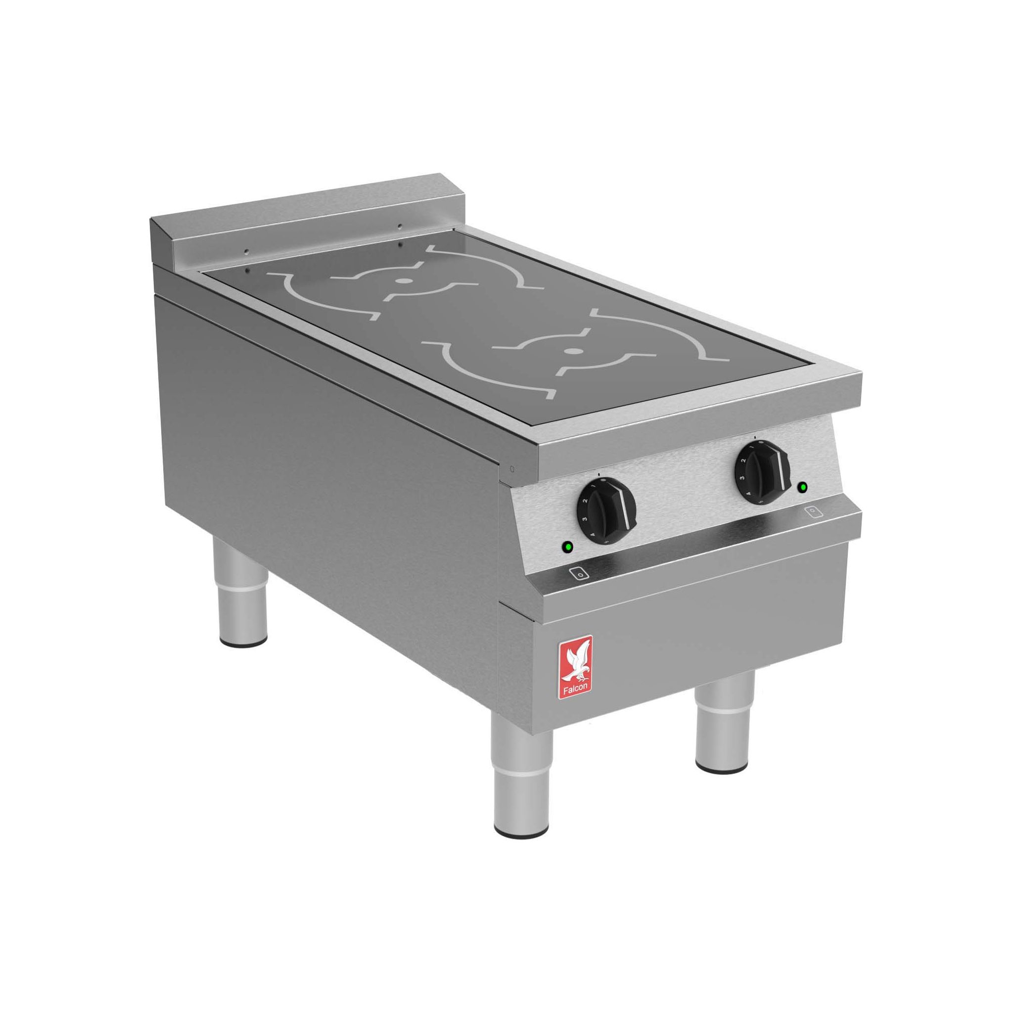 Falcon Dominator Plus E3902i 10kW Electric Countertop 2 Zone Induction Hob