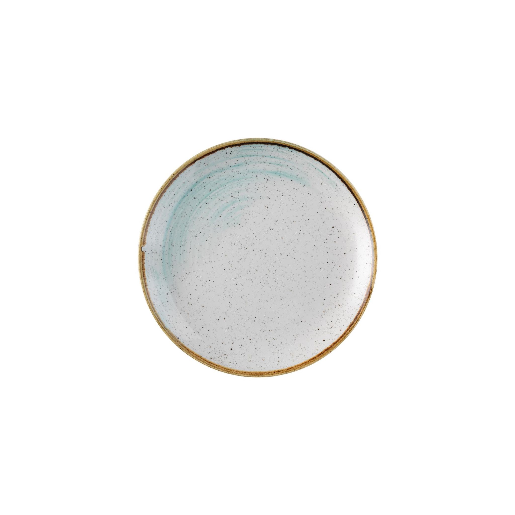 Churchill Stonecast Accents Evolve FS858 Coupe Plates Duck egg 219mm (Pack of 12)