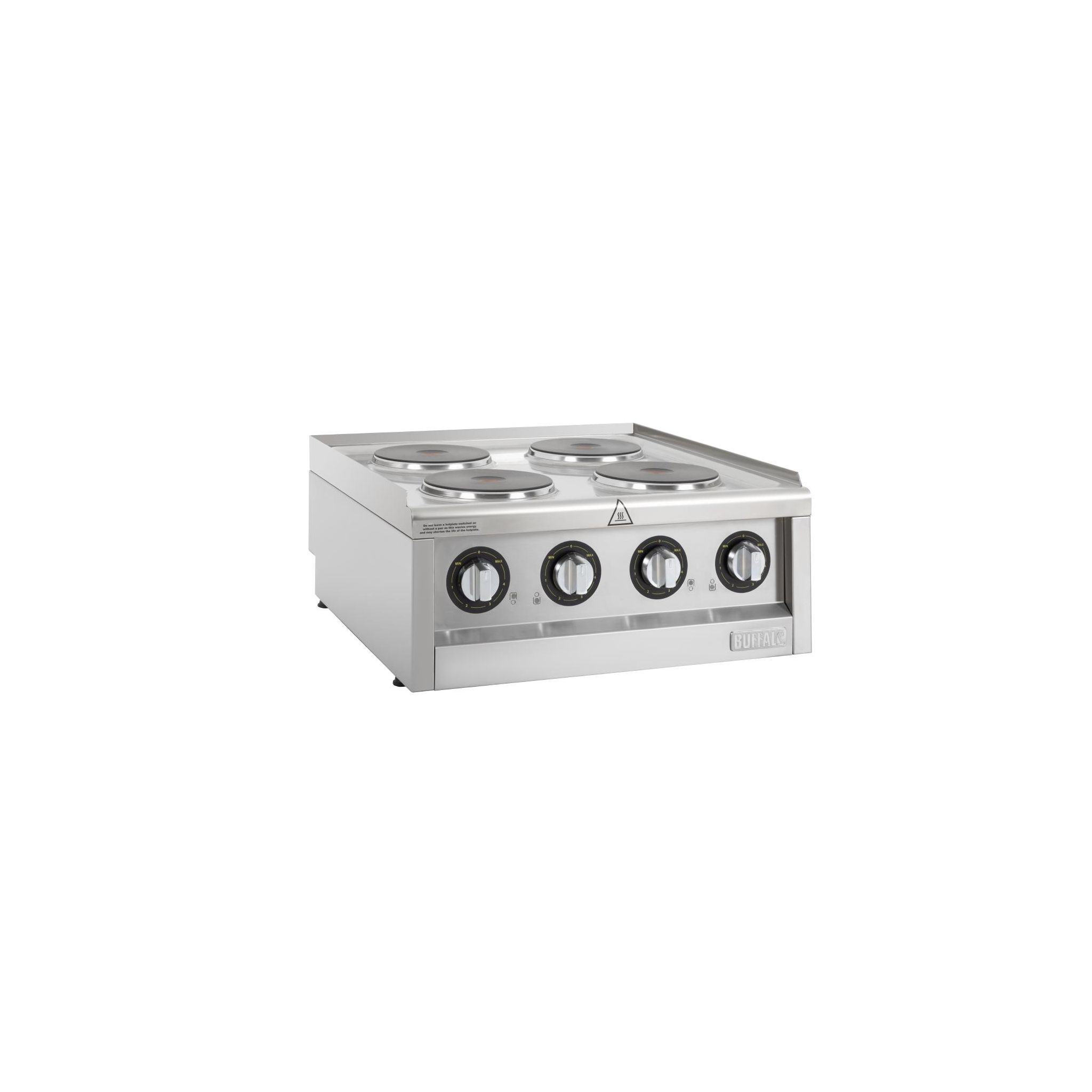 Buffalo 600 Series CU471 Electric Countertop 4 Plate Boiling Top