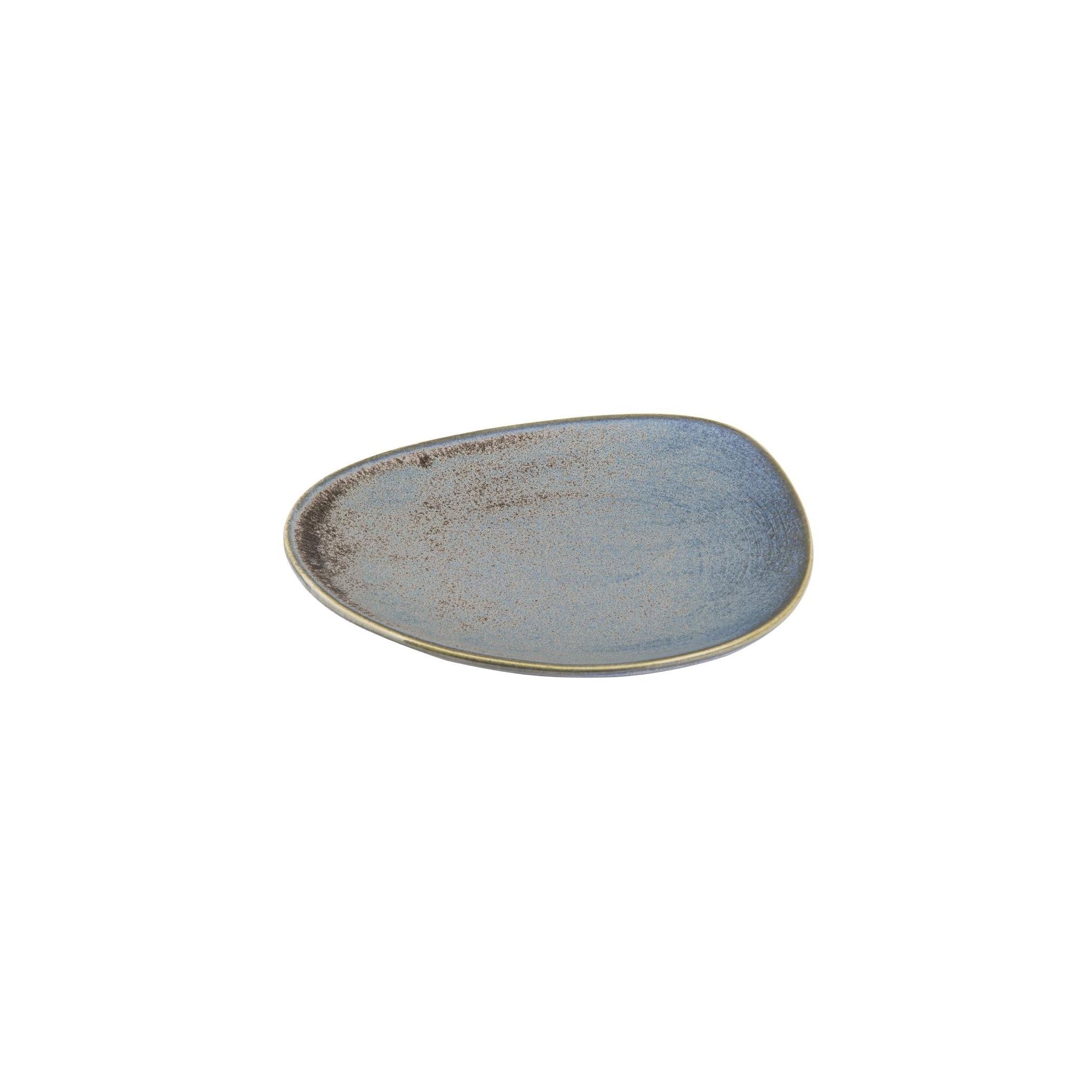 Olympia Ember FU176 Blue Triangle Plates 308mm (Pack of 4)