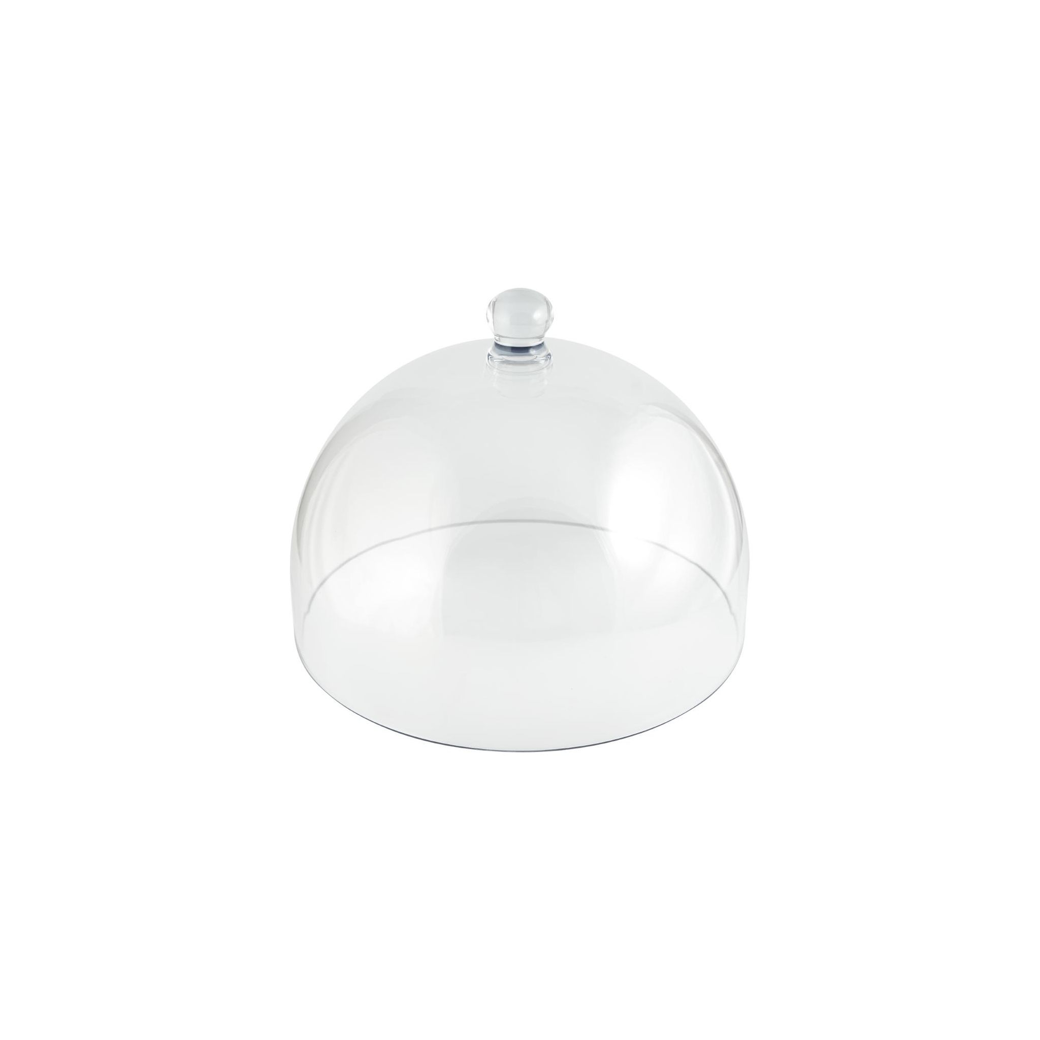 Steelite Creations VV3413 Polycrystal Clear Dome Covers 312 Dia x 231mm H (Pack of 1)