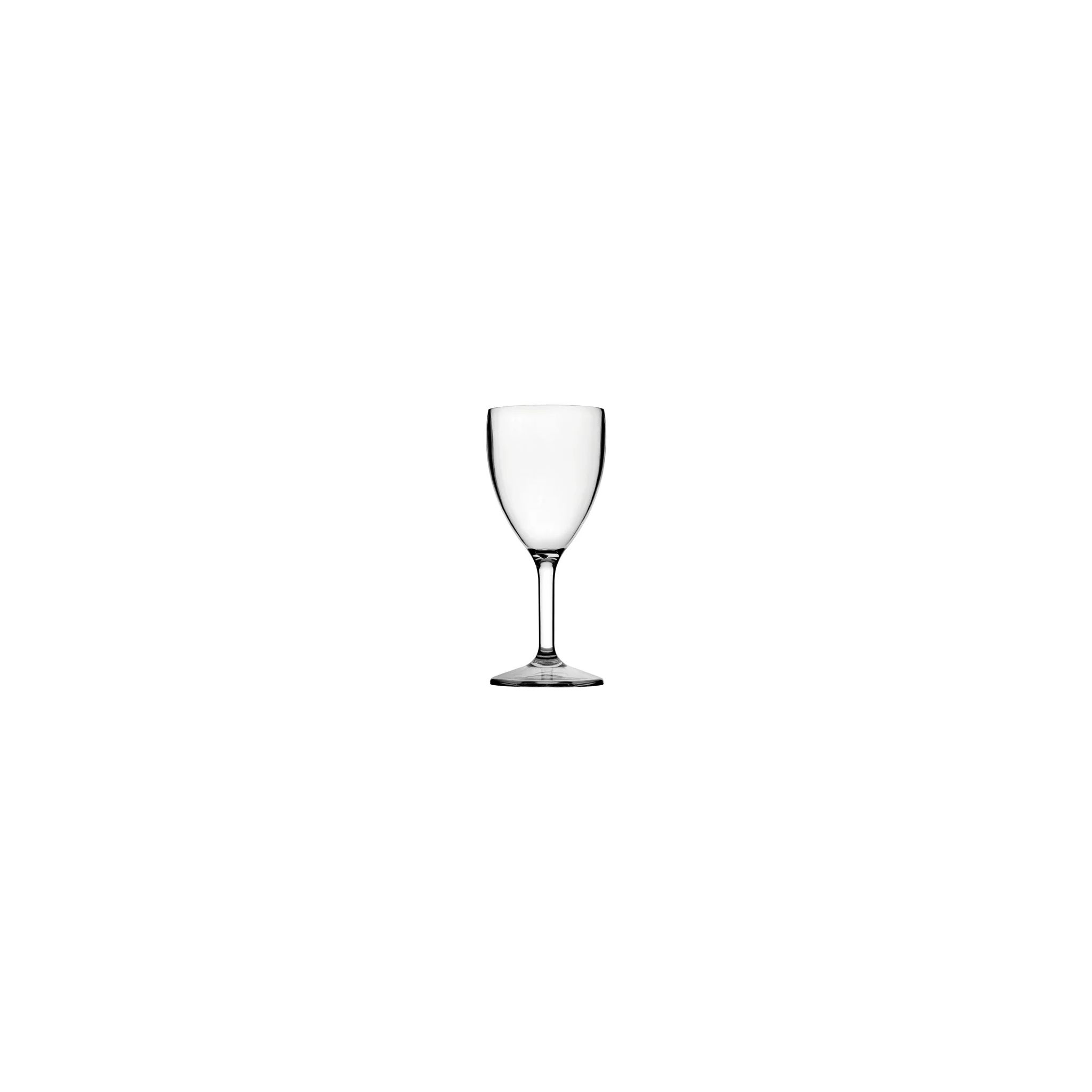 Utopia Diamond FH150 Polycarbonate Wine Glasses 340ml (Pack 12)