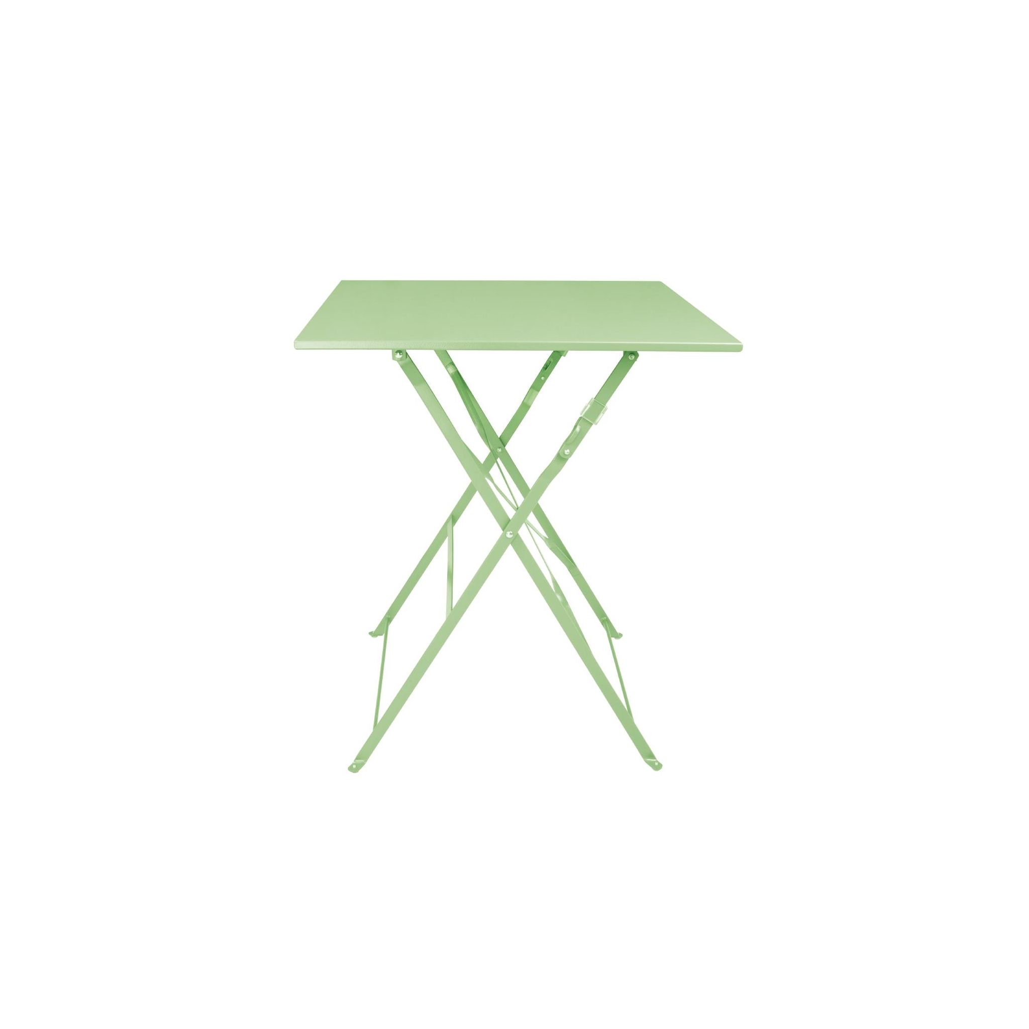 Bolero Perth FT271 Pavement Style Table Square Light Green