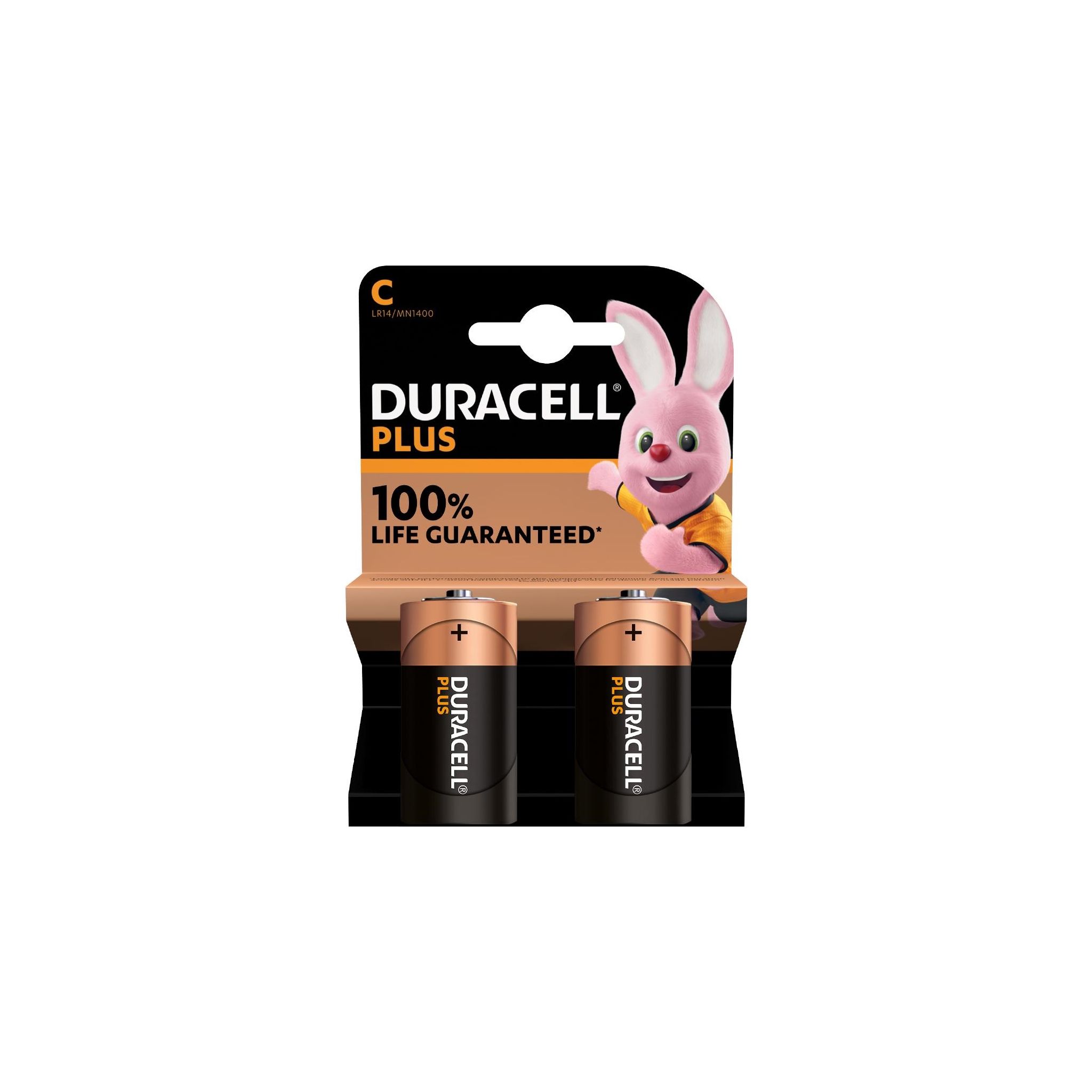 Duracell CH292 DuracellPlus C Batteries (Pack of 2)