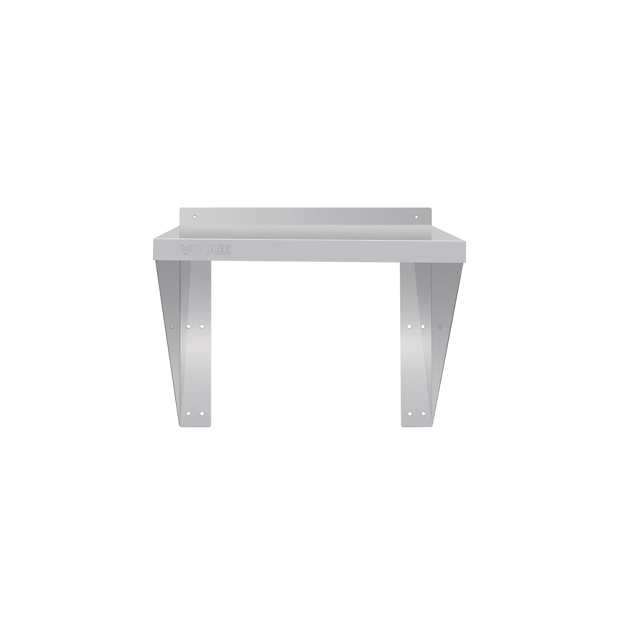 Vogue CB912 560w x 560dmm Stainless Steel Wall Shelf