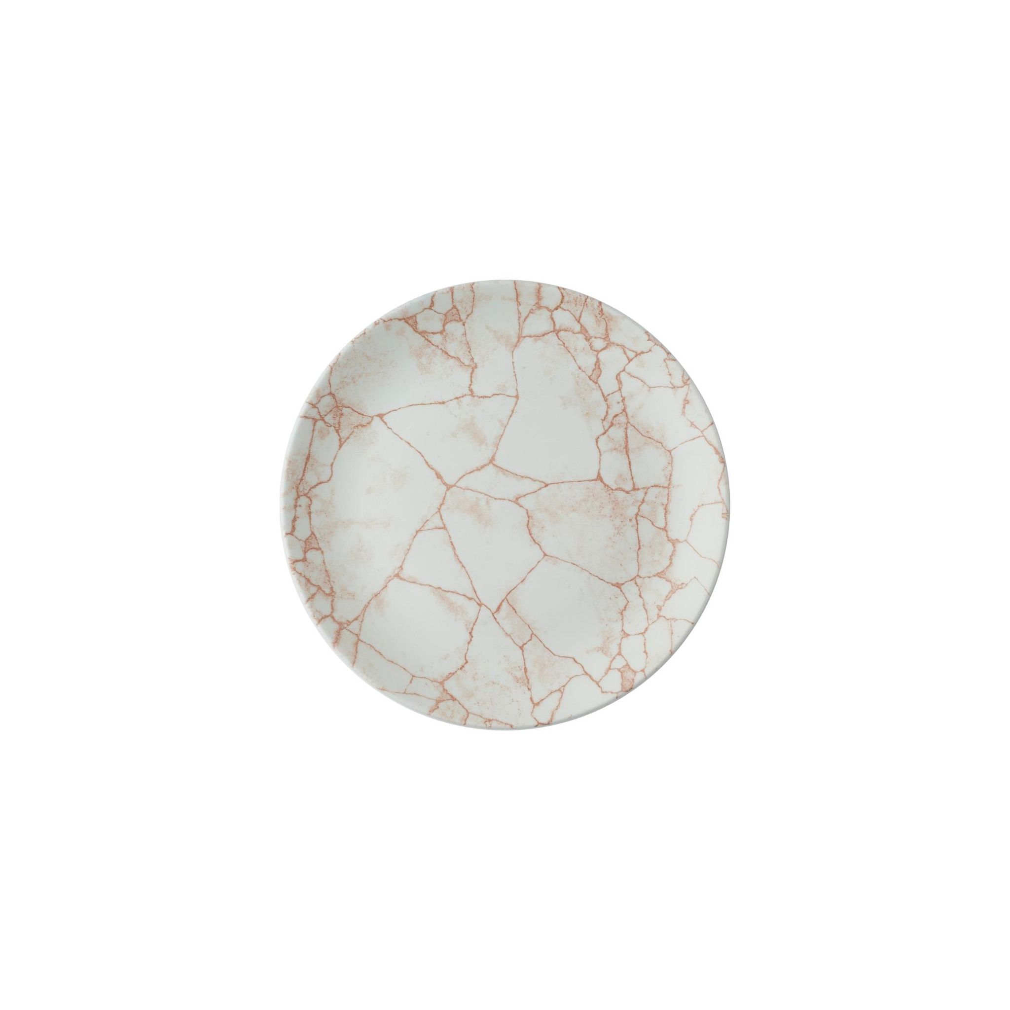 Churchill Studio Prints Kintsugi CX678 Evolve Coupe Plates Coral 260mm (Pack of 12)